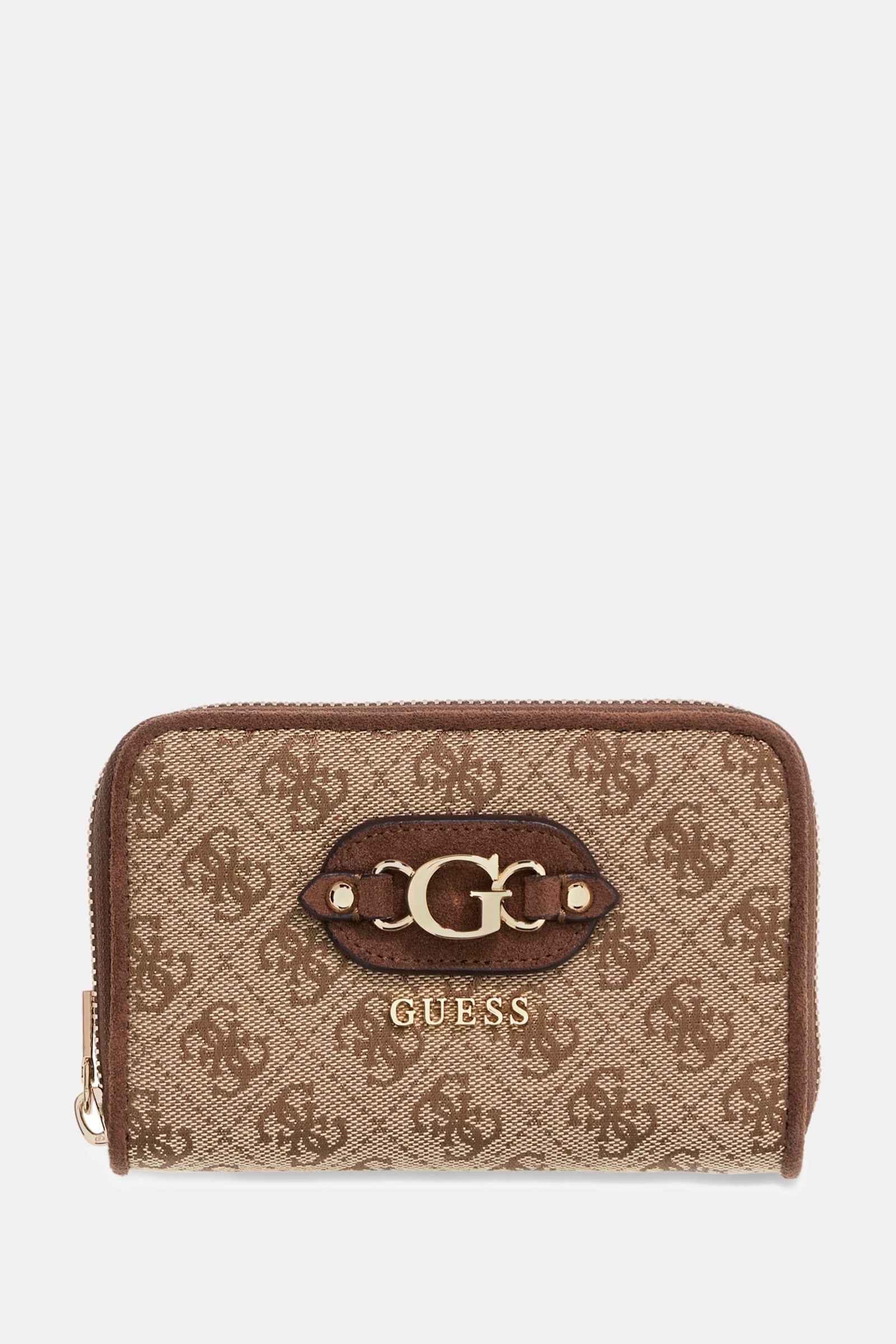 Guess Samantha-Portemonnee in bruin