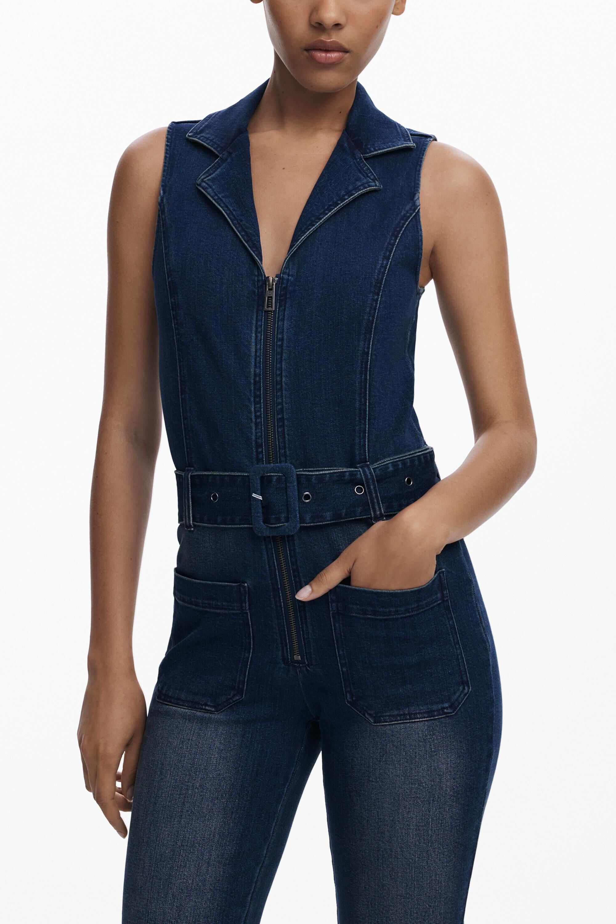 Desigual Uitlopende spijkeroverall