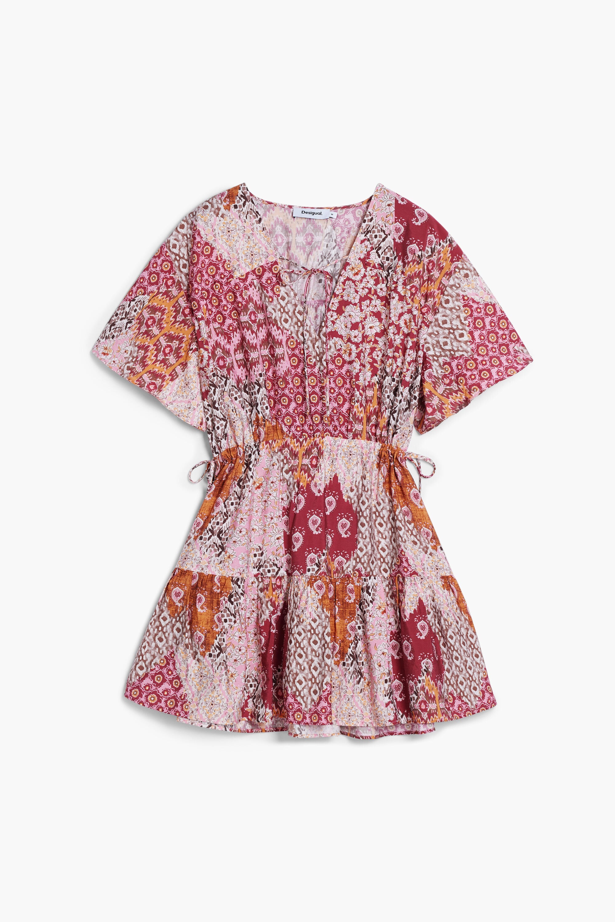 Desigual Korte boho jurk
