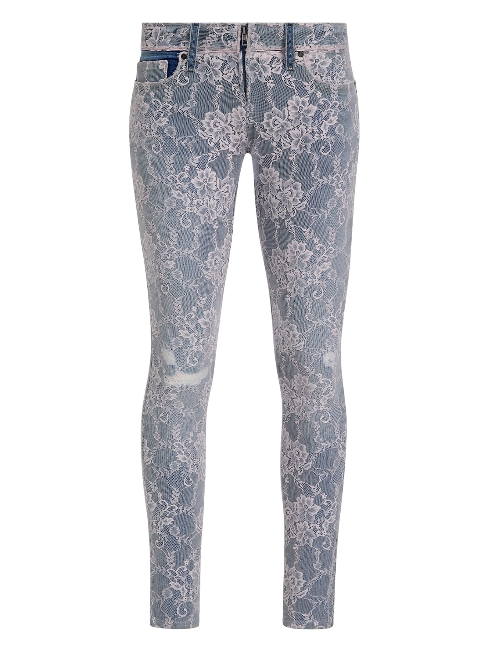 Guess Skinny Jeans Met Kant
