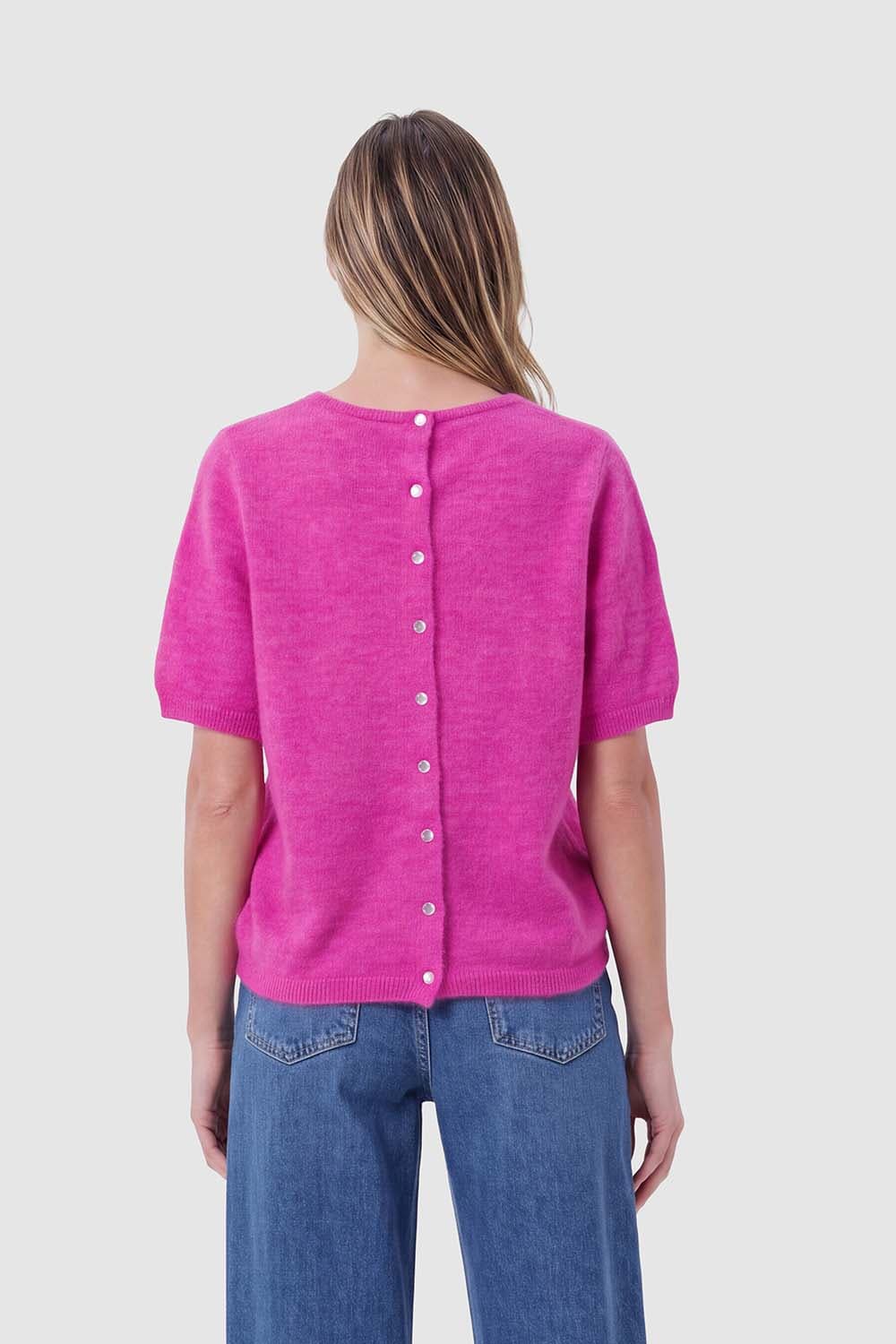 Ichi Sweater Kamara Roze dames