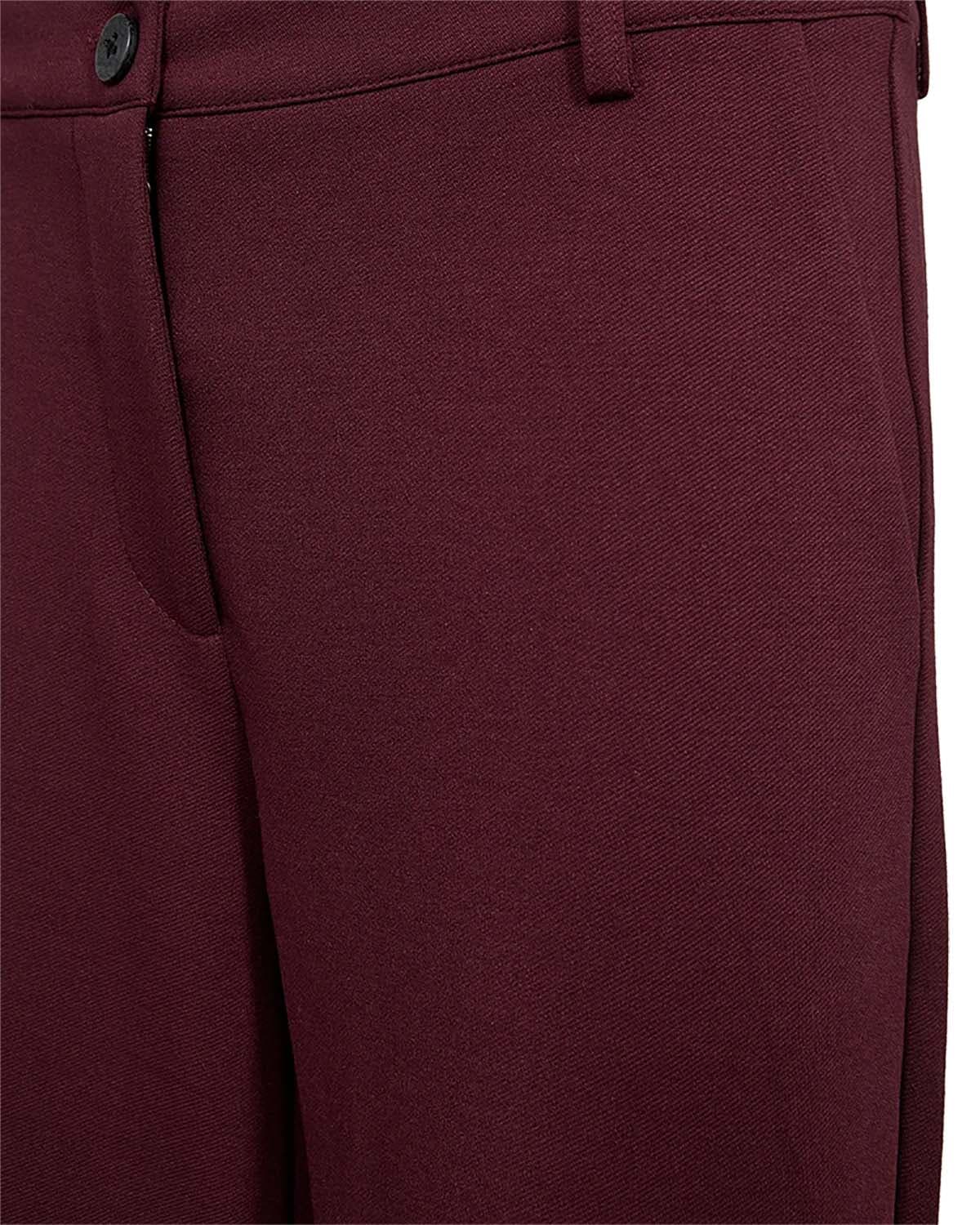 Freequent Broek Nanny Bordeaux Rood dames