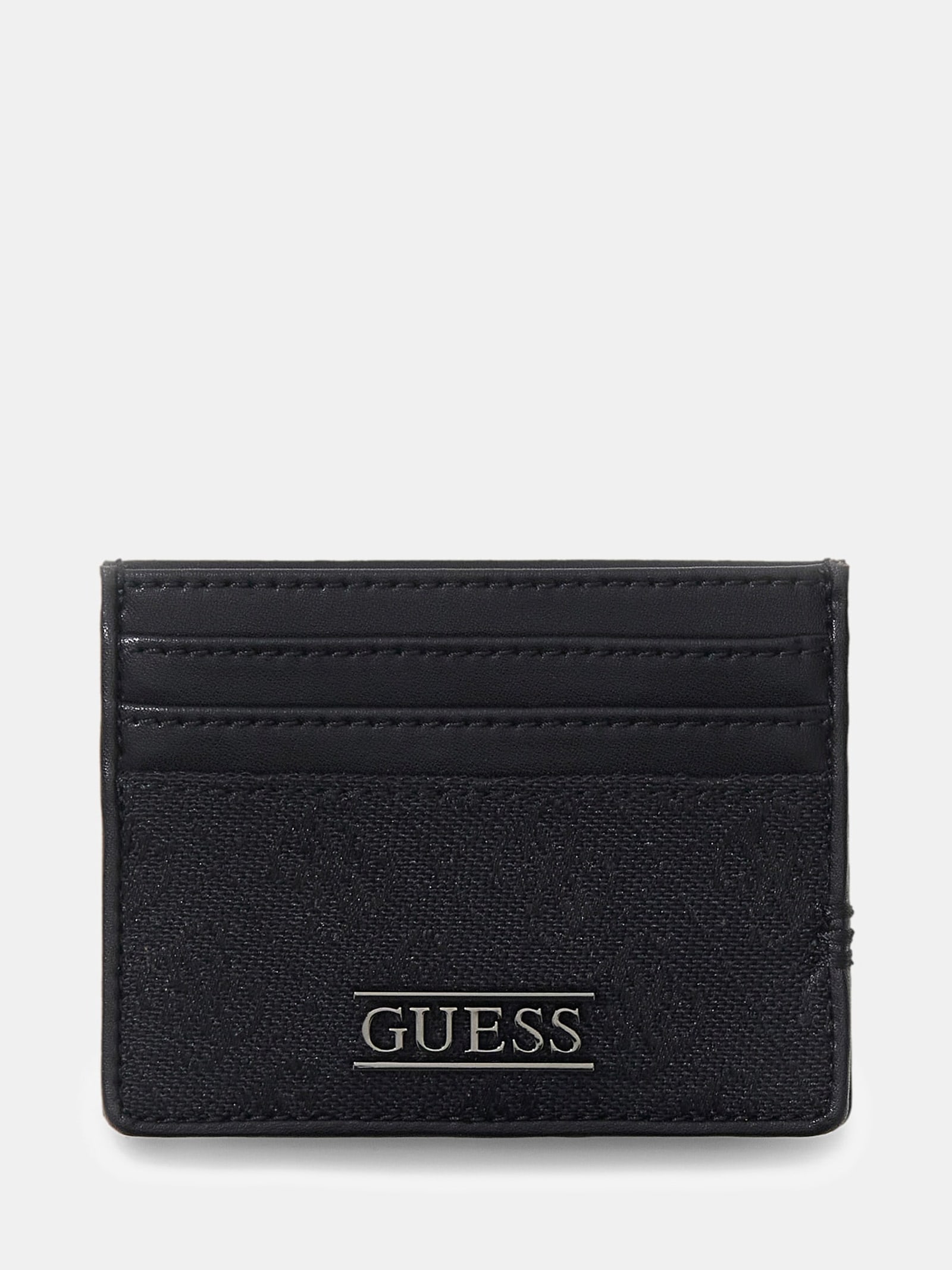 Guess Boston Logo Kaartenhouder in zwart