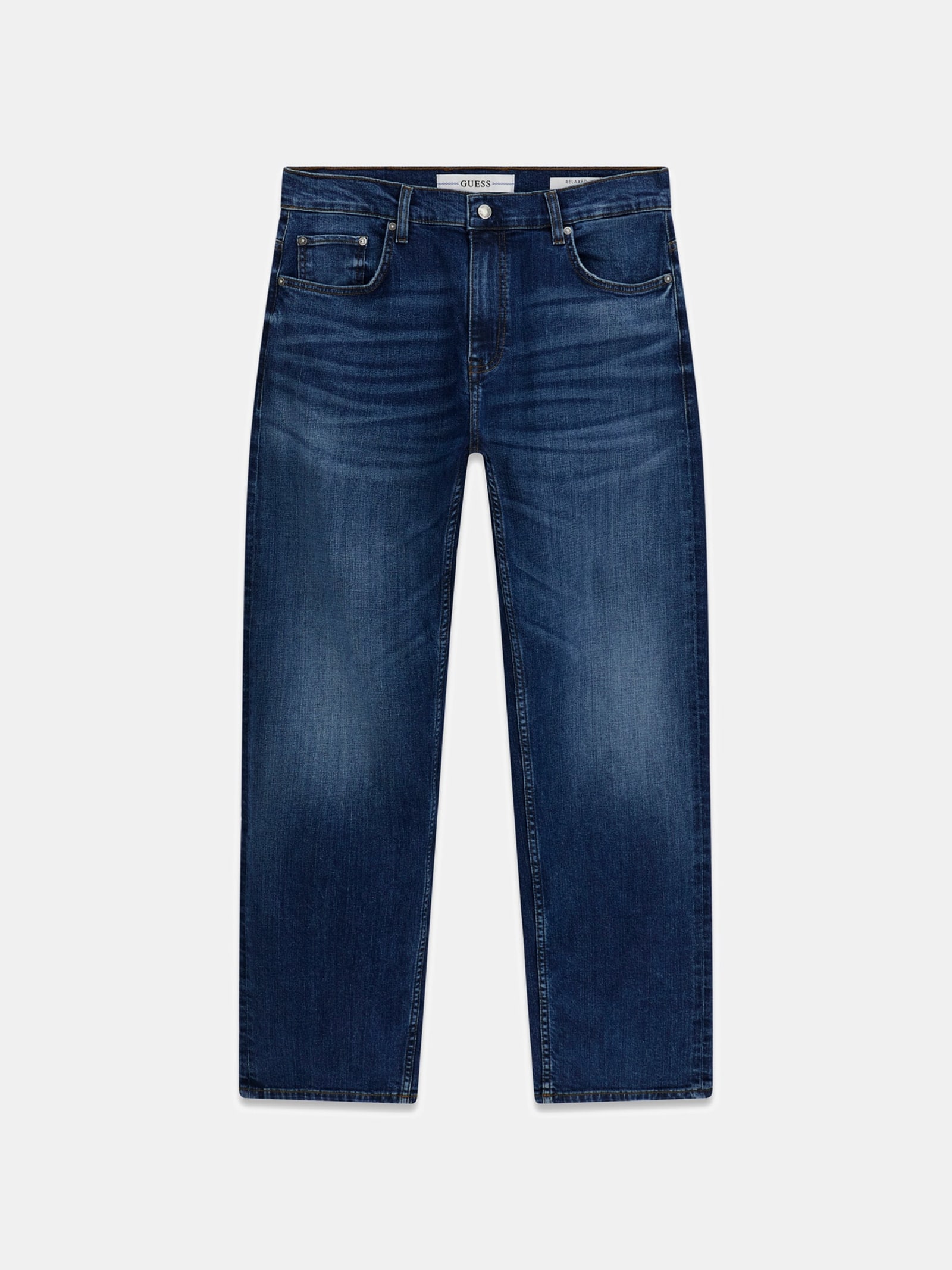 Guess Damon Straight Jeans in blauw