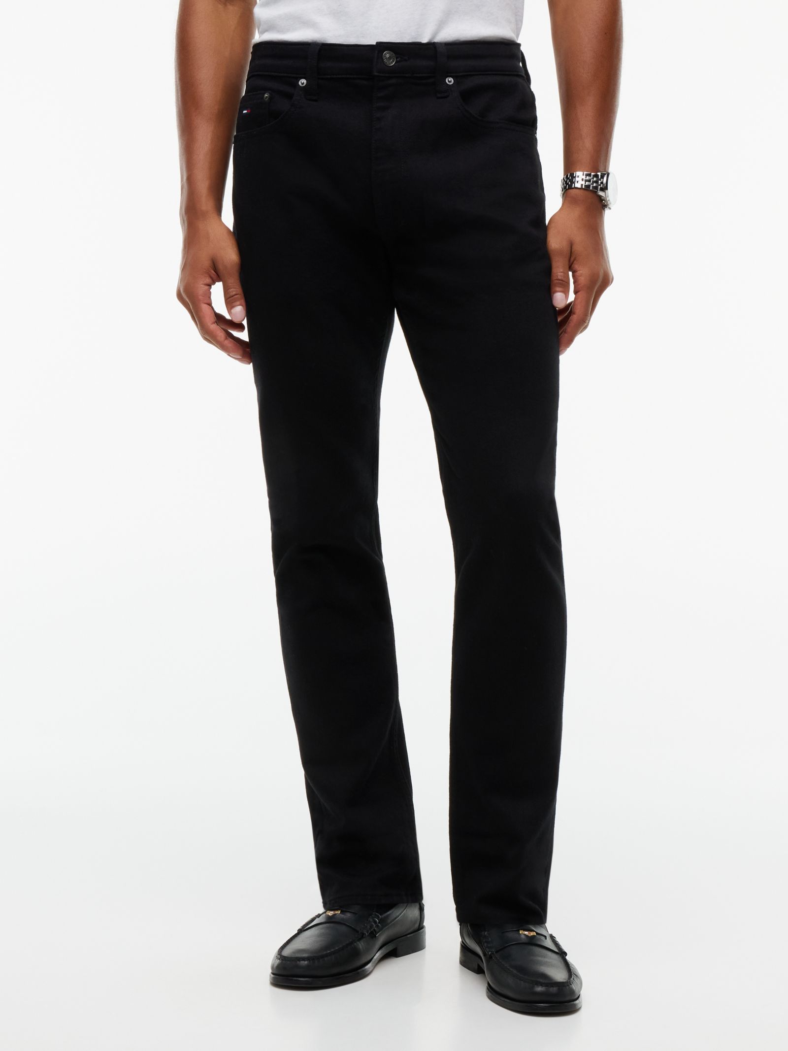 Tommy Jeans Ryan zwarte slim straight jeans in zwart