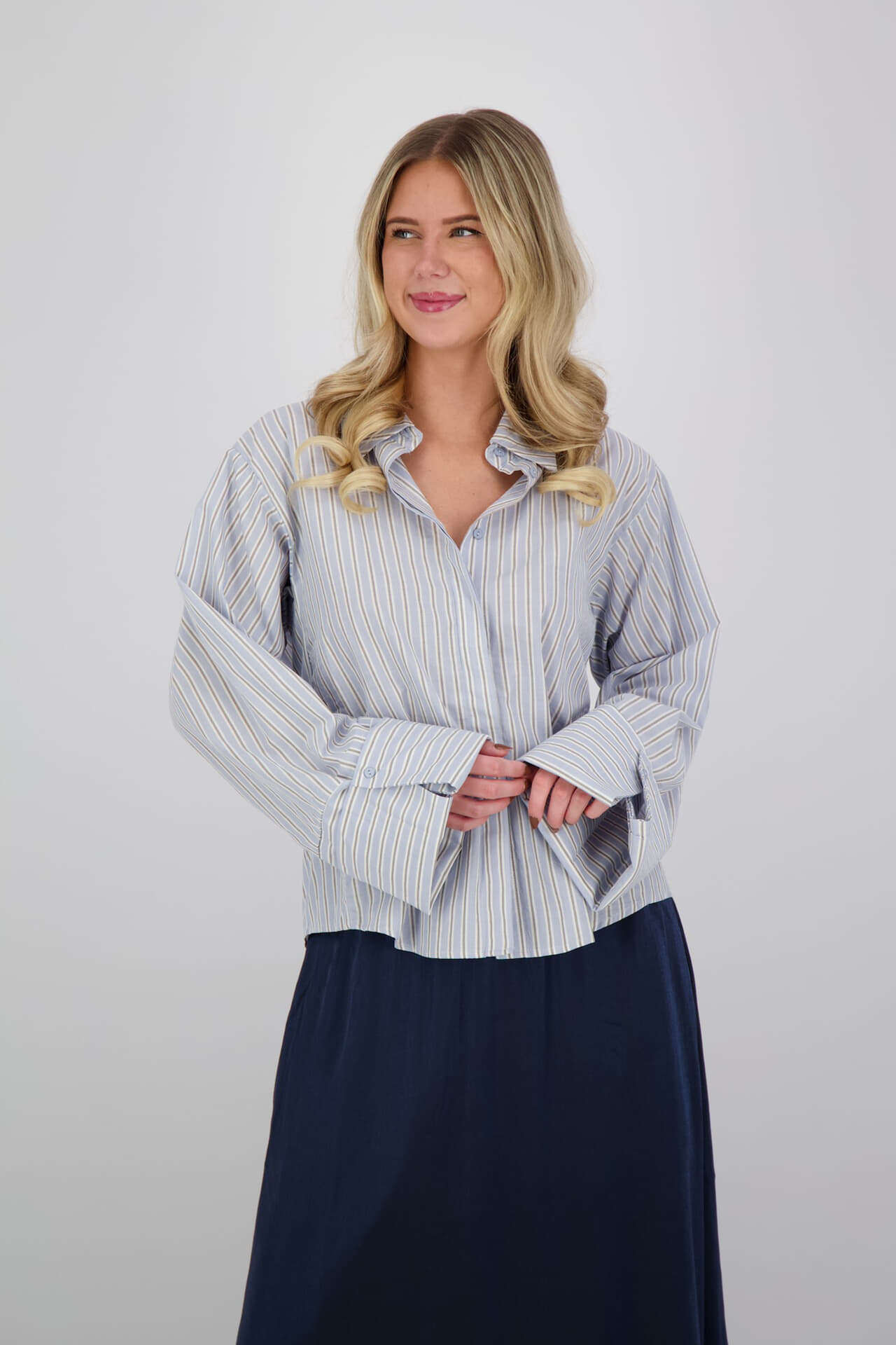 Vive La Femme Blouse Dagmar Hemelsblauw dames