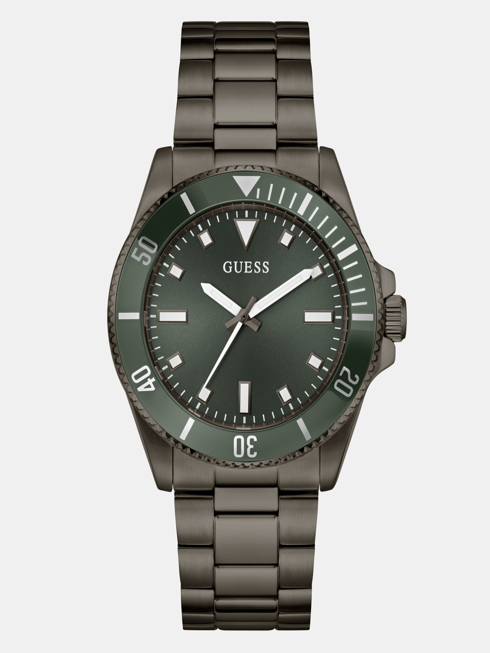 Guess Analoog Horloge Roestvrij Staal 43 Mm