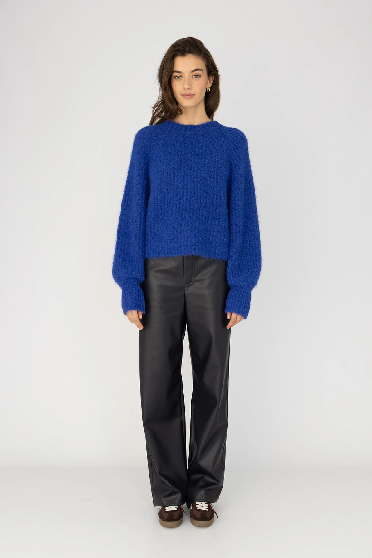 Anna Blue Broek Den Navy dames