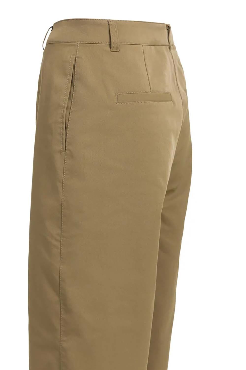 Yaya Broek Loose-fit Bruin dames