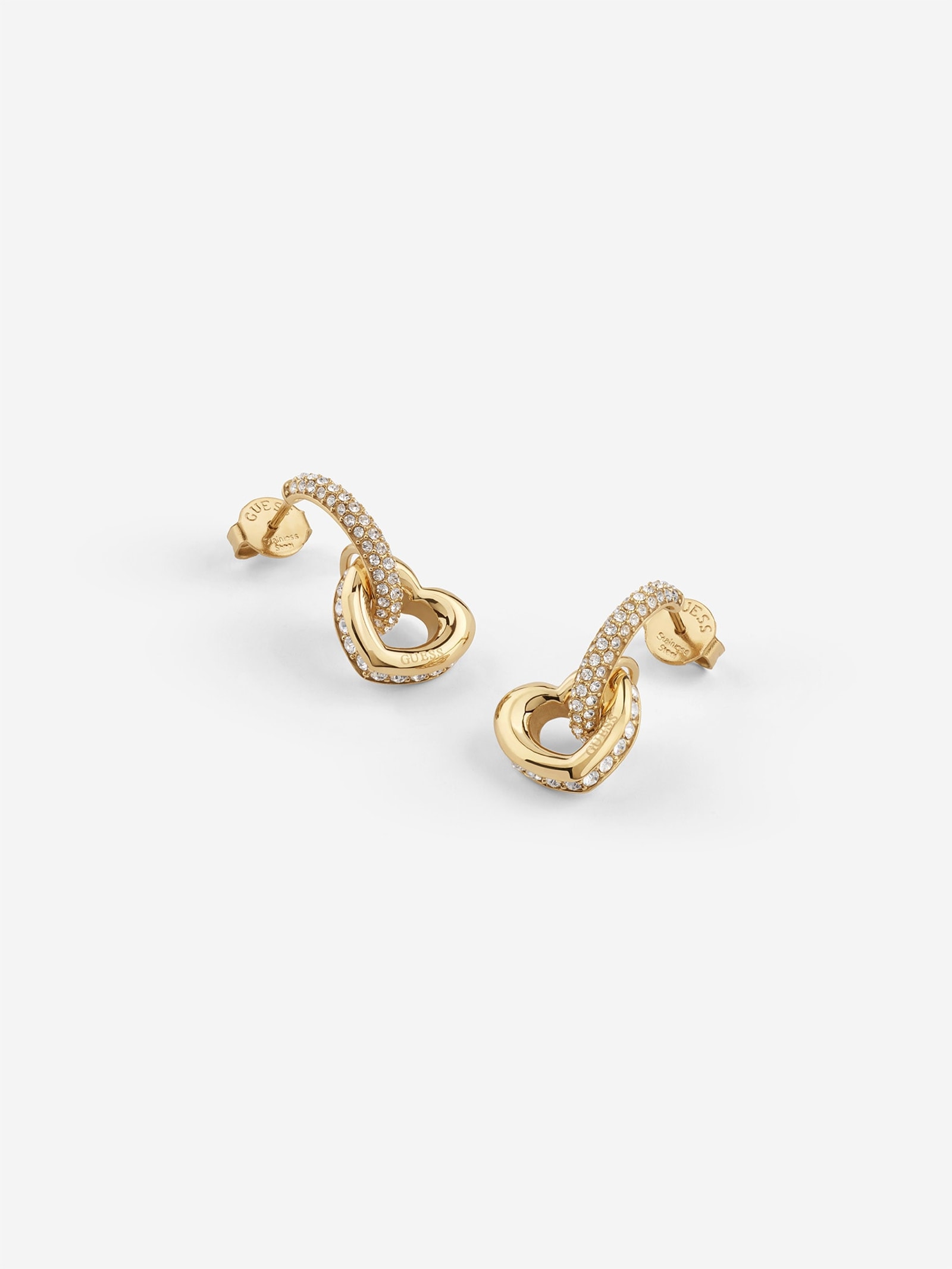 Guess Oorbellen L.O.V.E. in goud