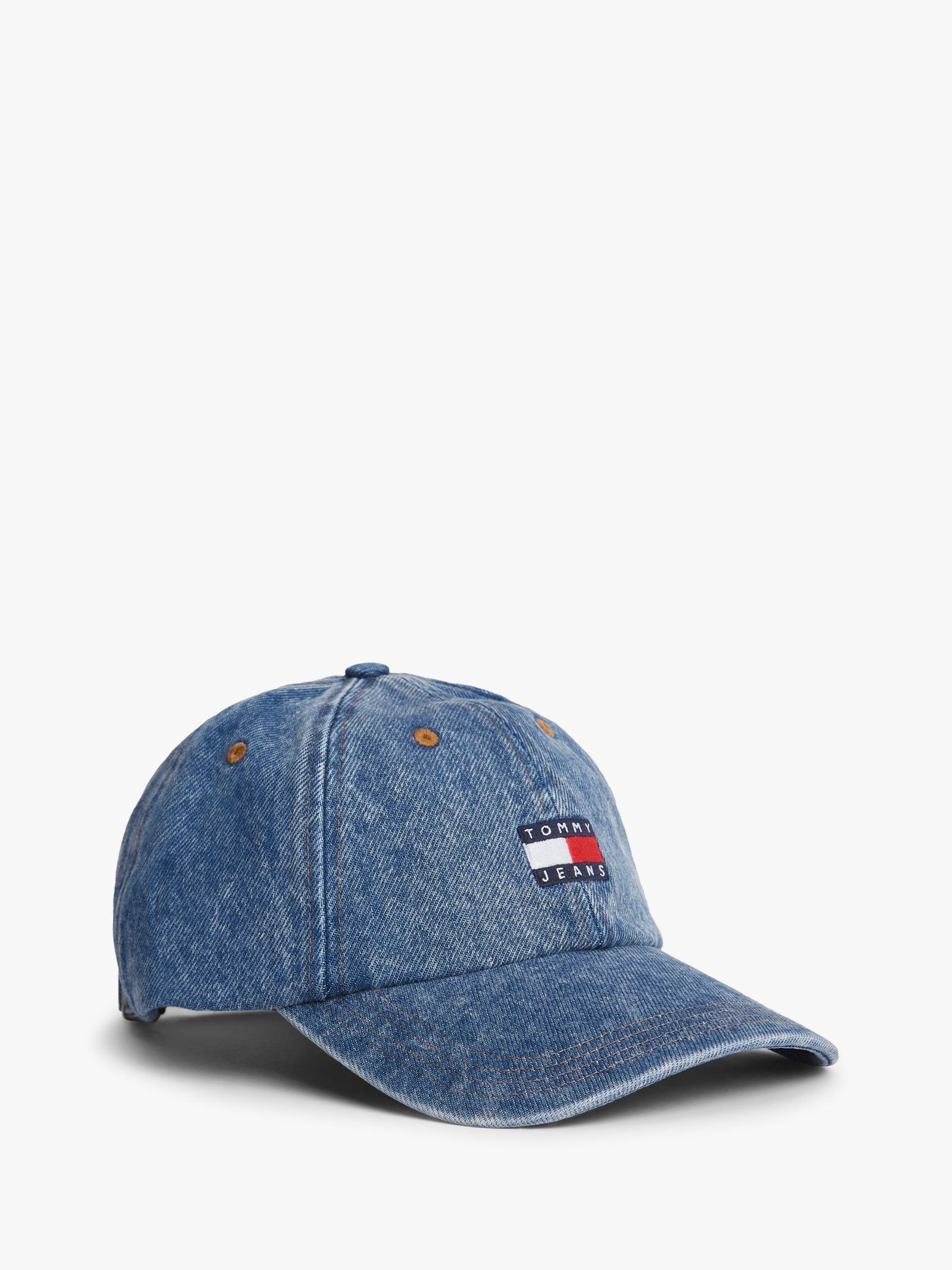 Tommy Jeans denim baseballpet met logo