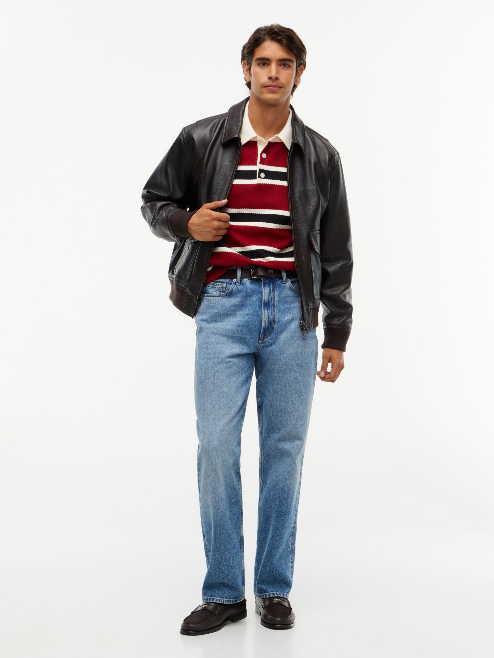 Tommy Hilfiger River relaxed straight jeans in blauw