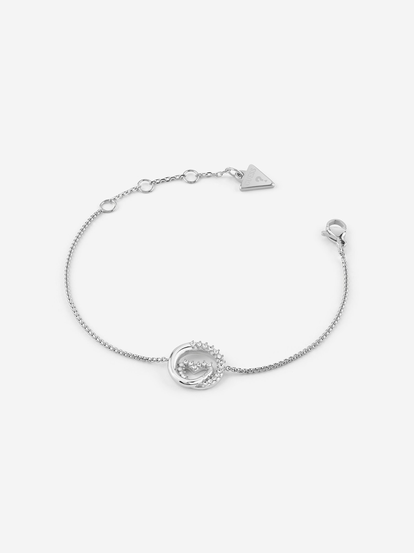 Guess Armband Iconique in zilver