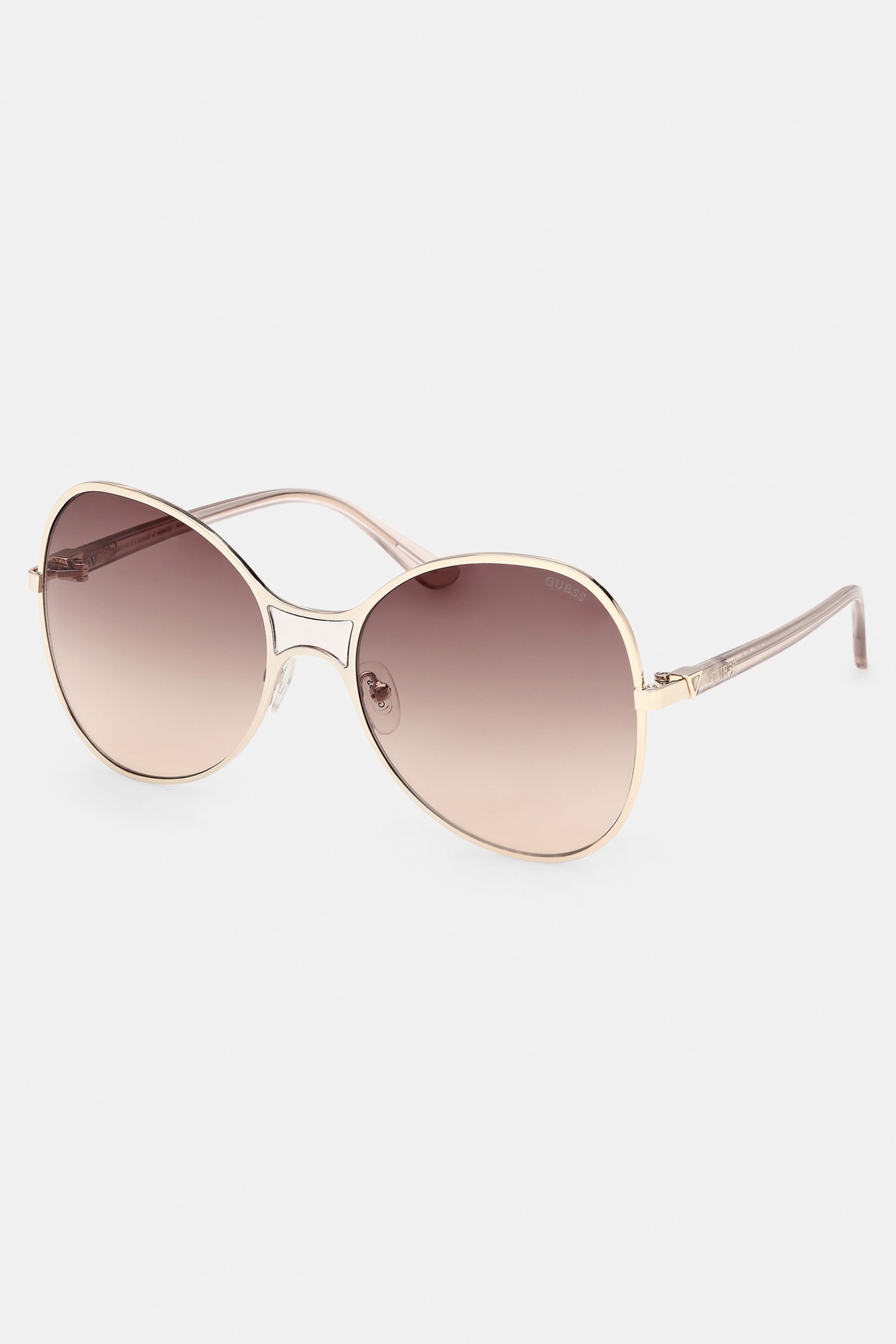 Guess Vlindermodel Zonnebril in goud