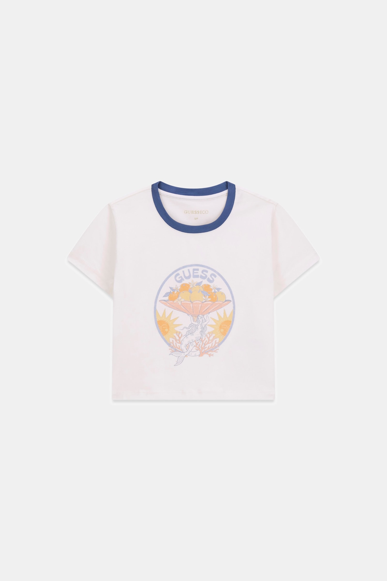 Guess Korte T-Shirt in wit