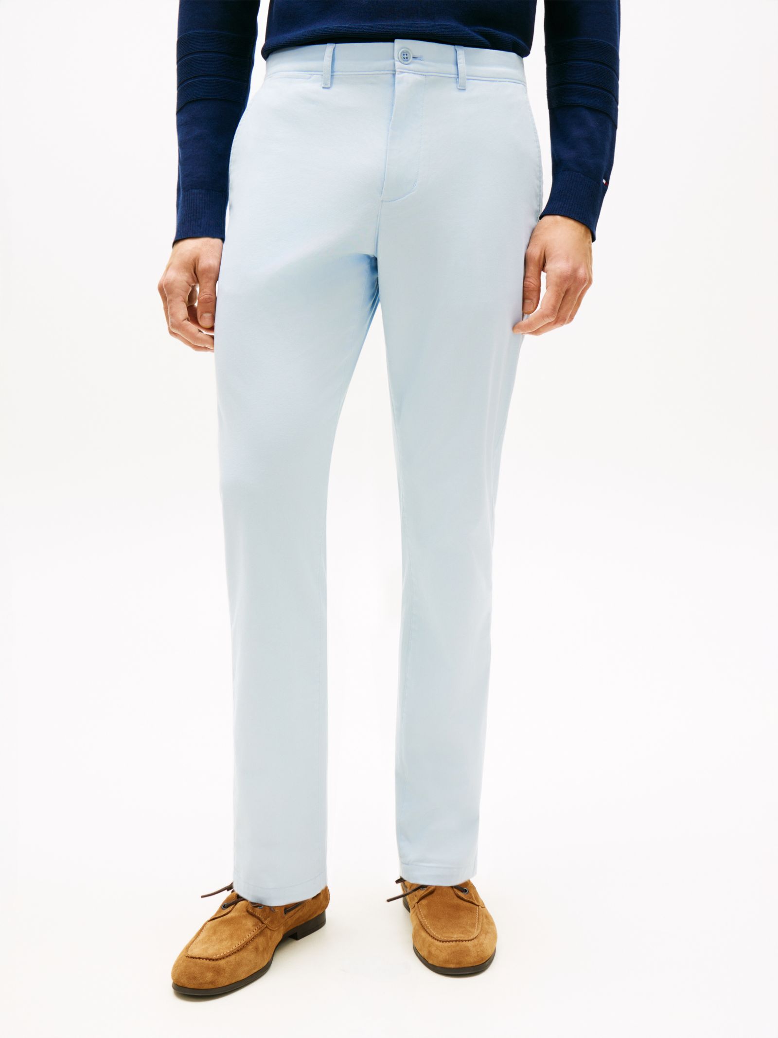 Tommy Hilfiger Harlem tapered twill chino in blauw