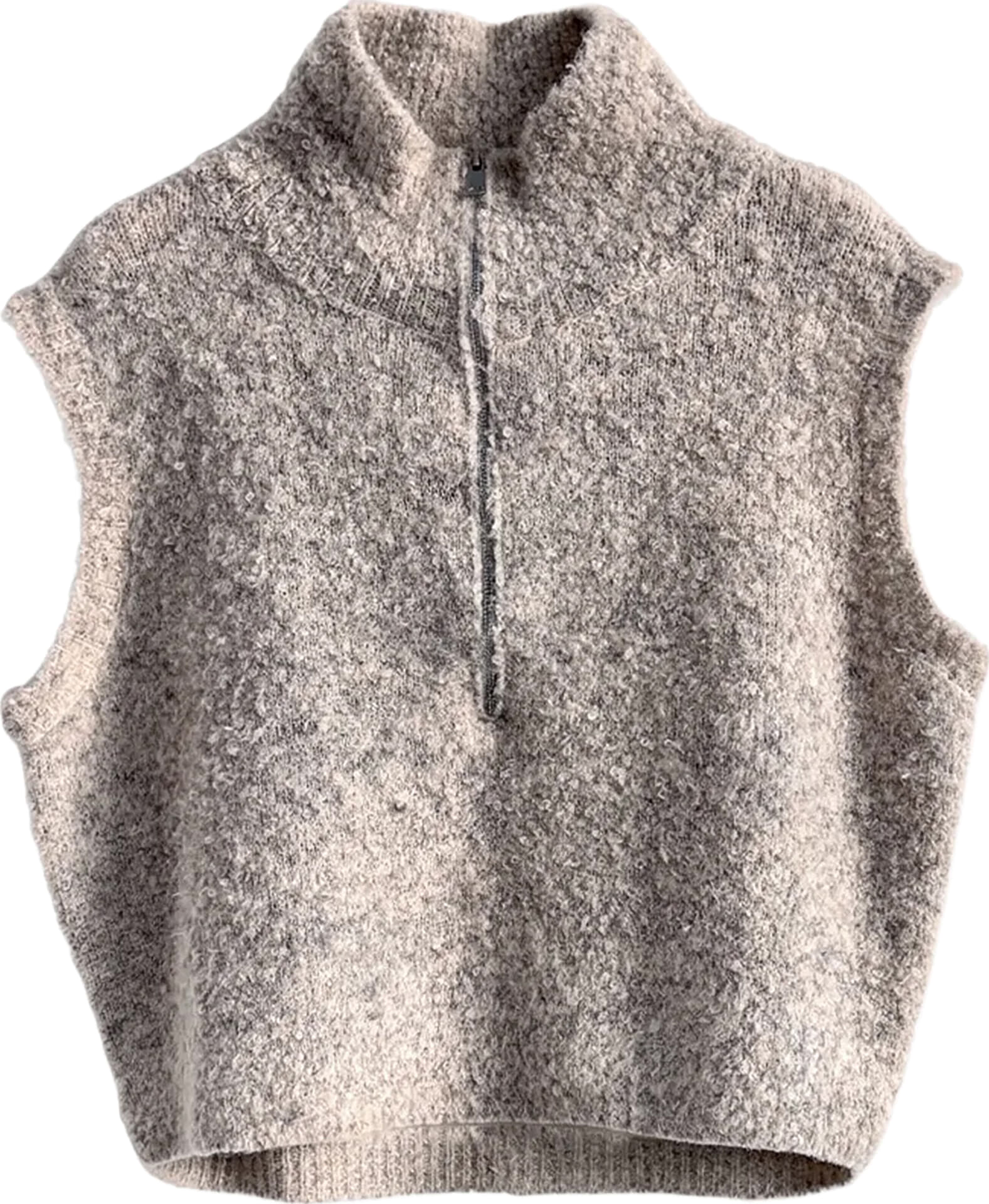 Aimée The Label Gilet Loira Beige dames