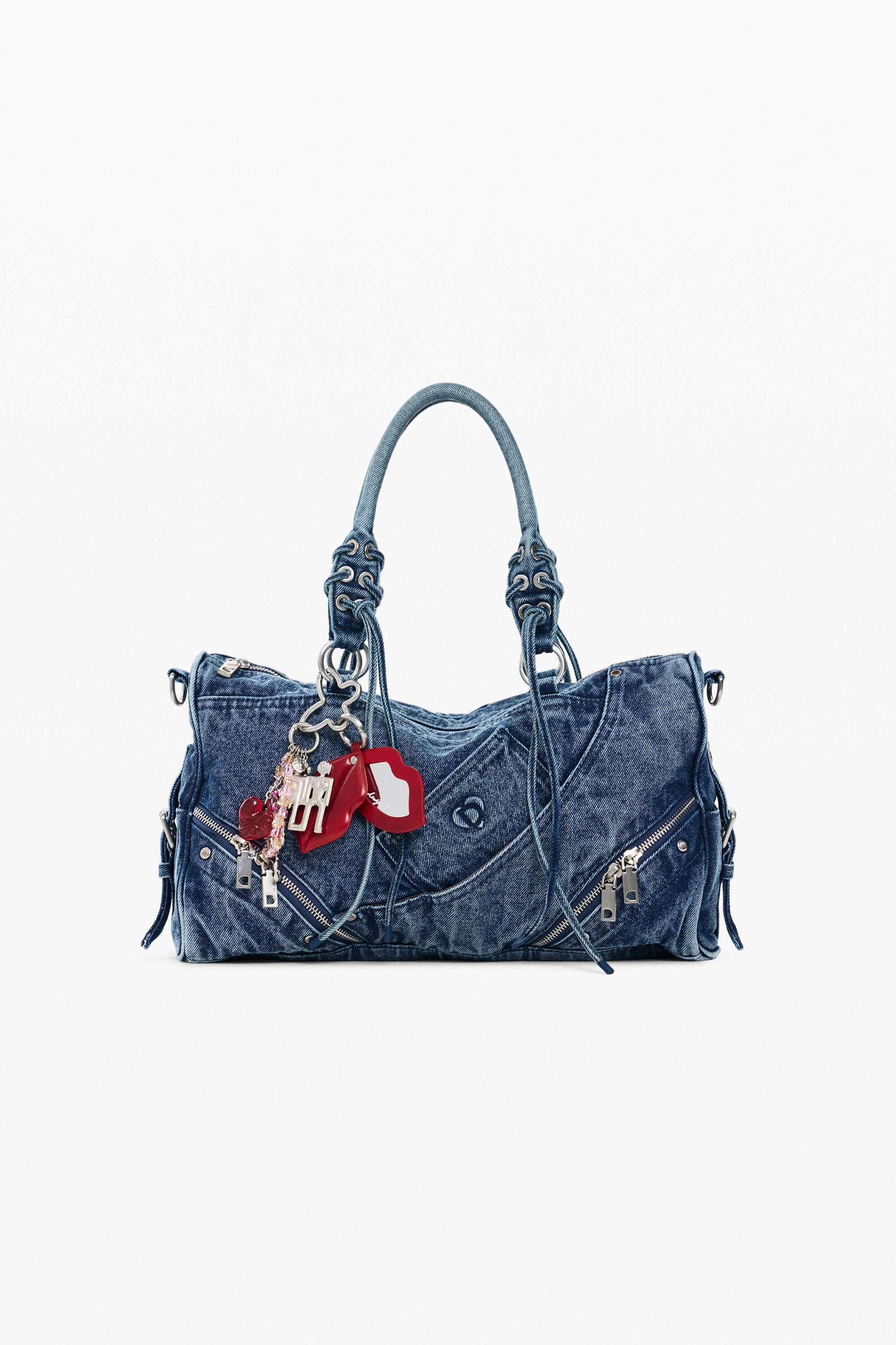 Desigual Middelgrote tas in blauw