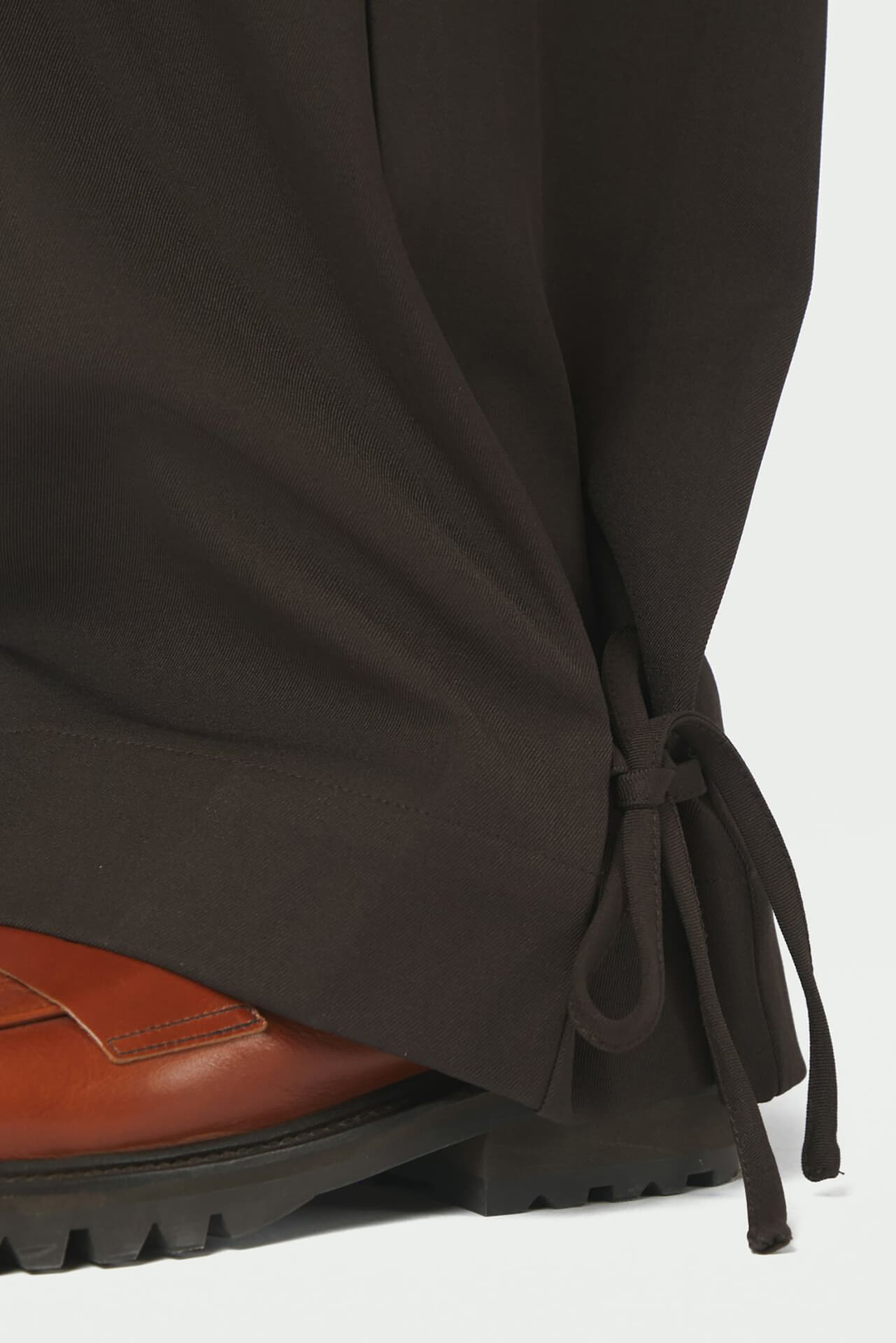 Neo Noir Broek Isotta Donker Bruin dames