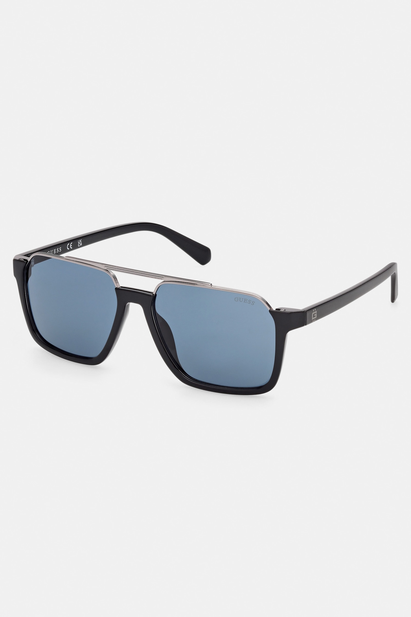 Guess Navigator-Zonnebril for men in zwart
