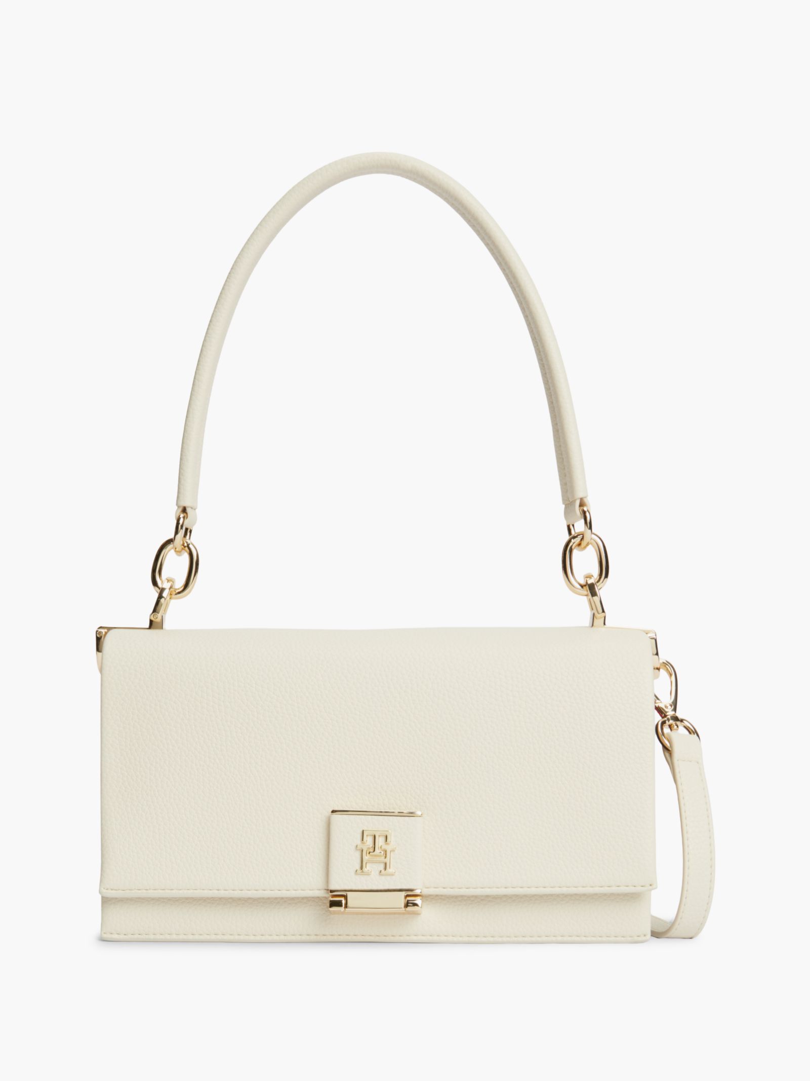 Tommy Hilfiger Crossbodytas met signature streep en TH monogram