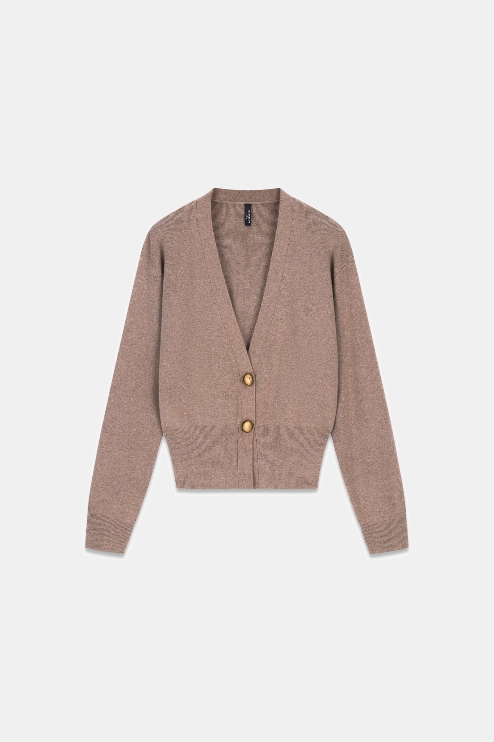 Guess Marciano Vest Met Kasjmier in bruin
