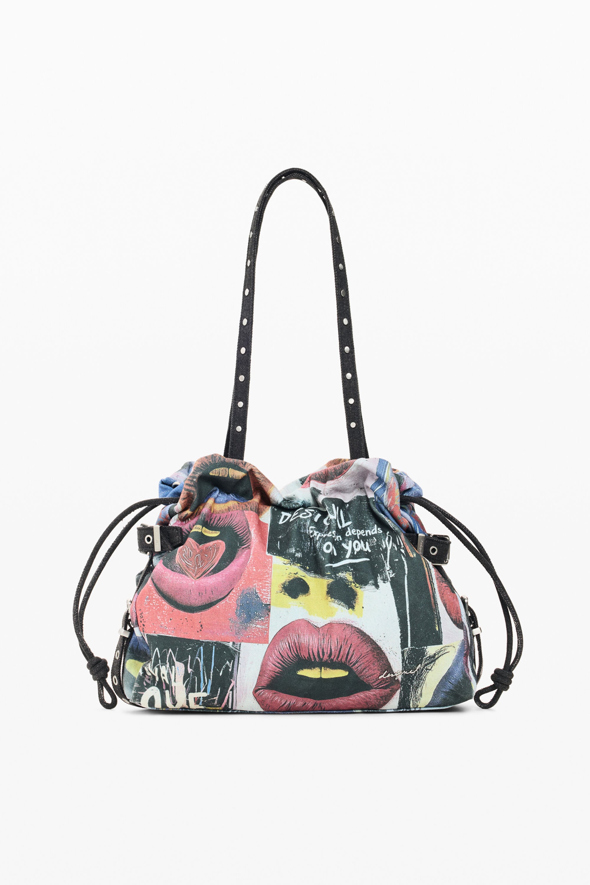 Desigual Bedrukte shopper tas