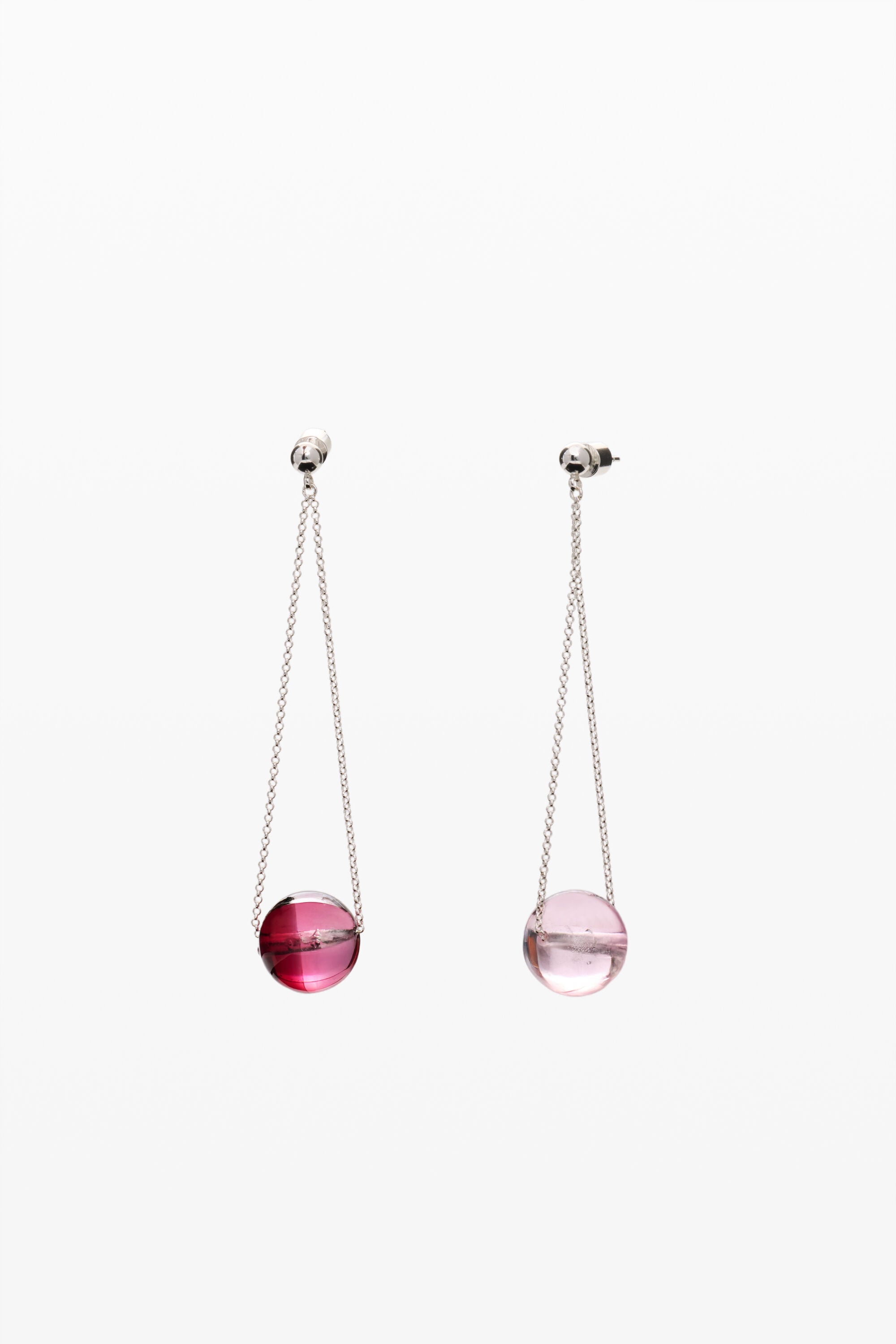 Desigual Oorbellen met ketting en knikker zalio