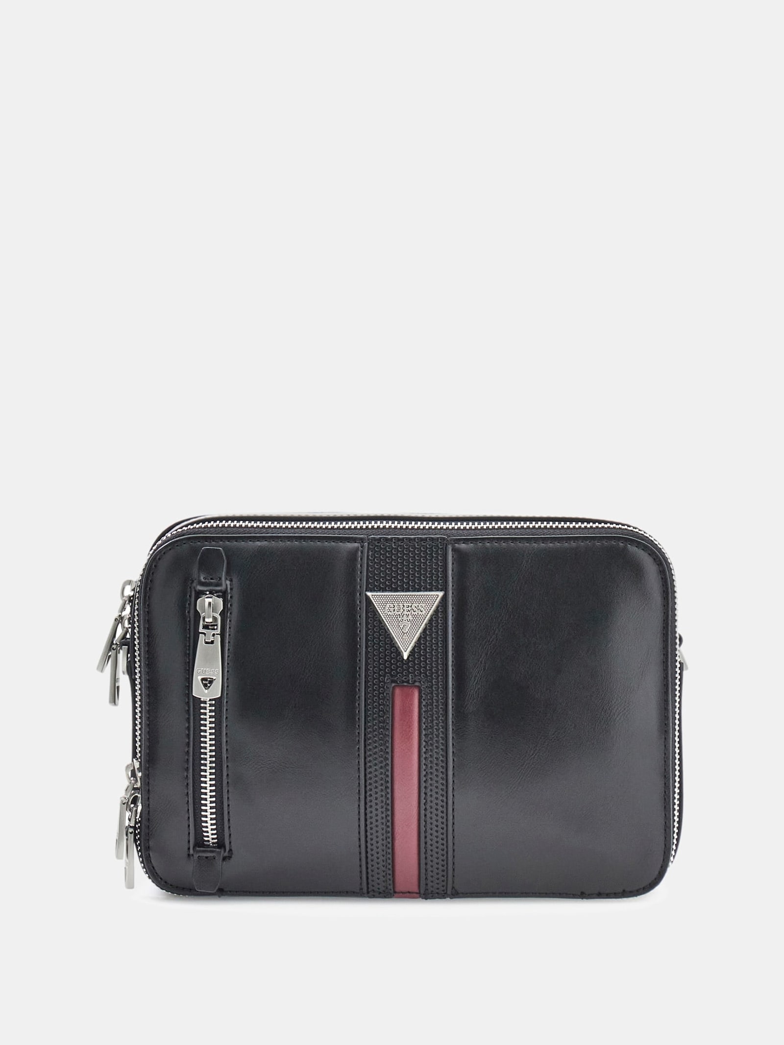 Guess Torino Logo Crossbody in zwart