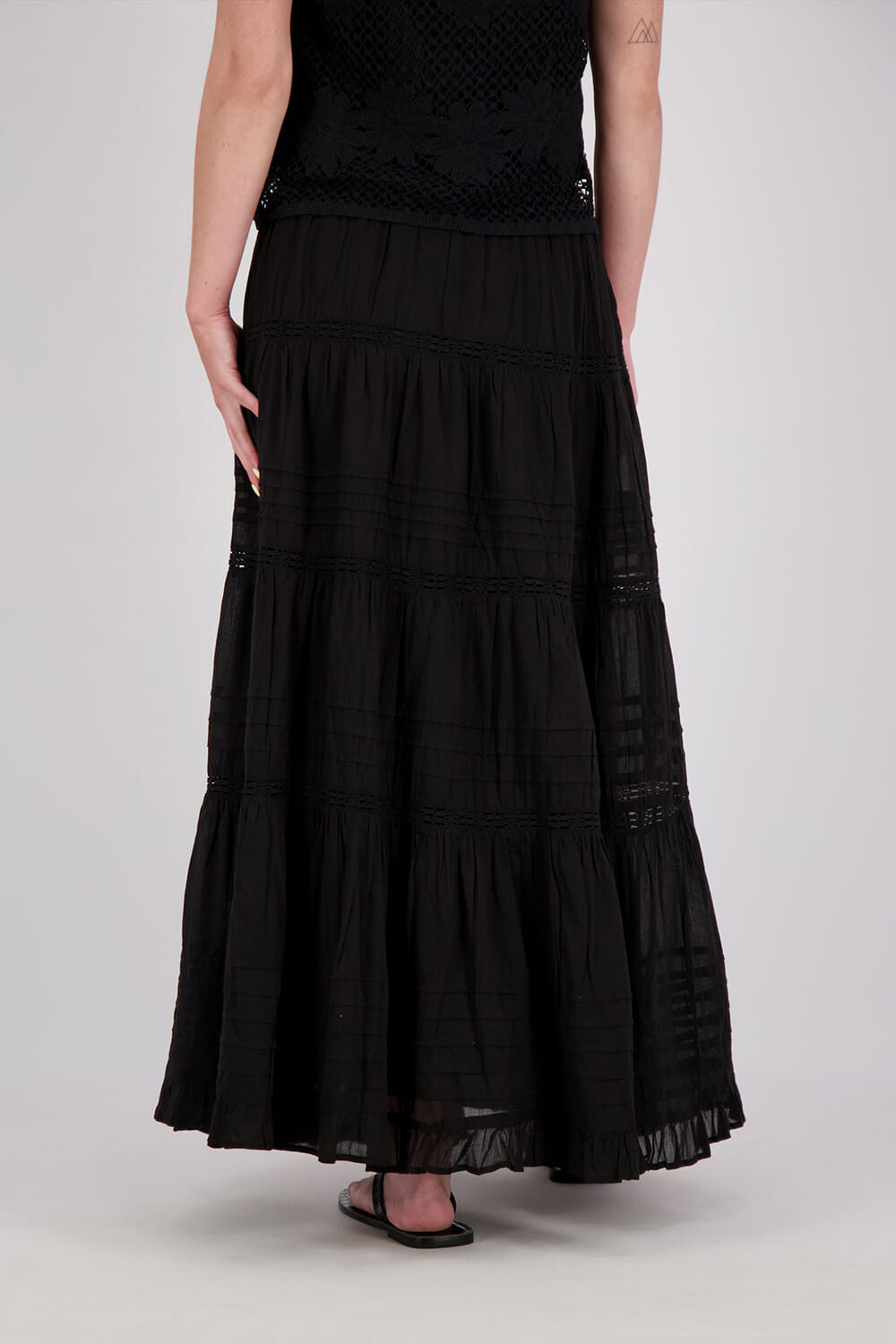 Neo Noir Rok Felicia Zwart dames