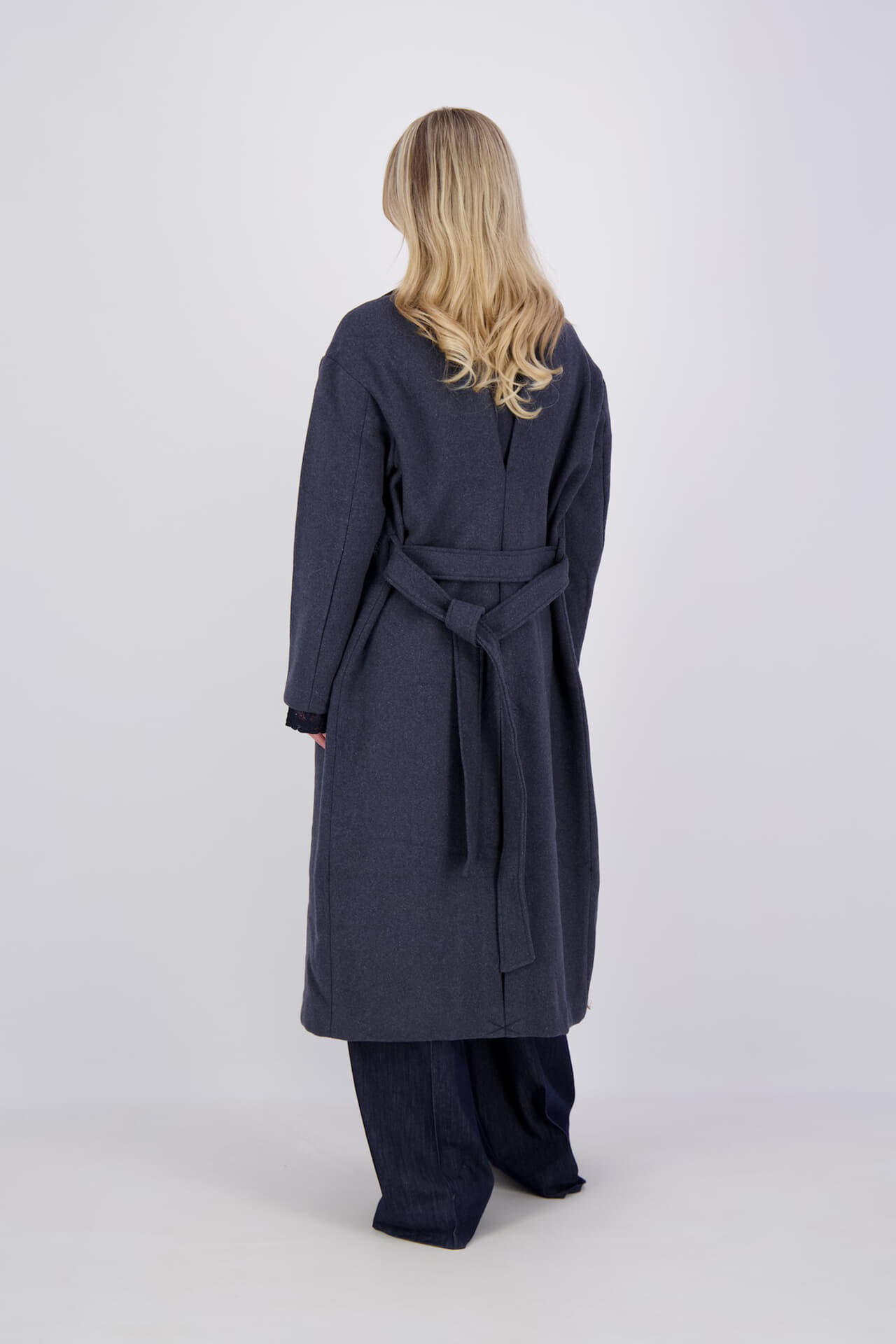 MSCH Copenhagen Wollen Jas Keola Secilia Navy dames