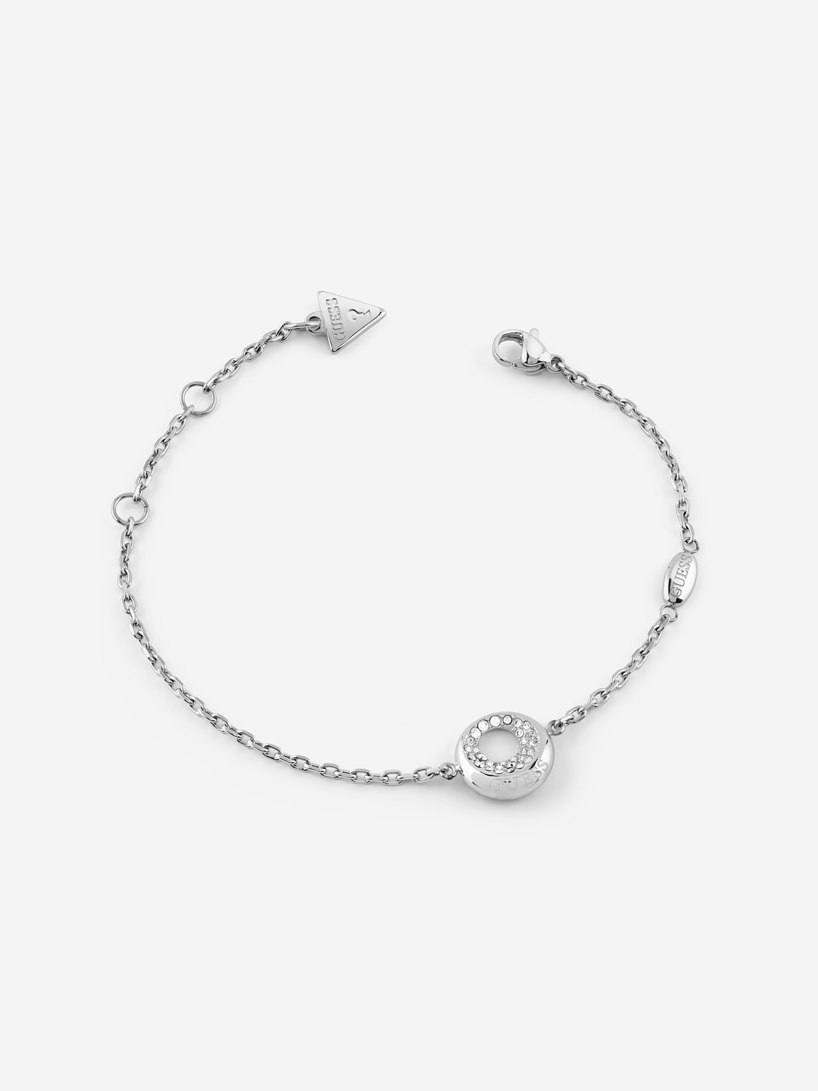 Guess Moon Drops Armband in zilver