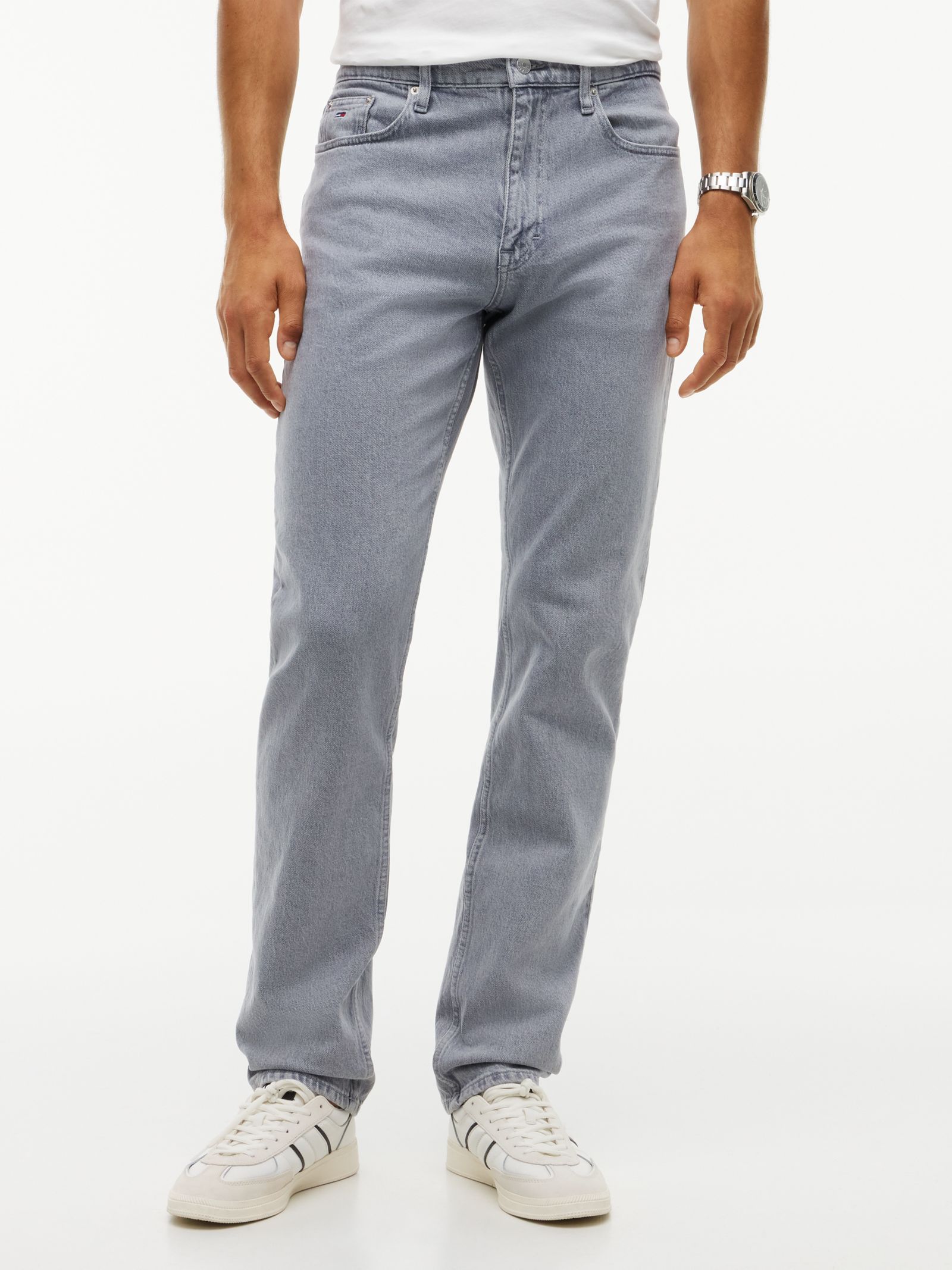 Tommy Jeans Ryan slim straight jeans in grijs