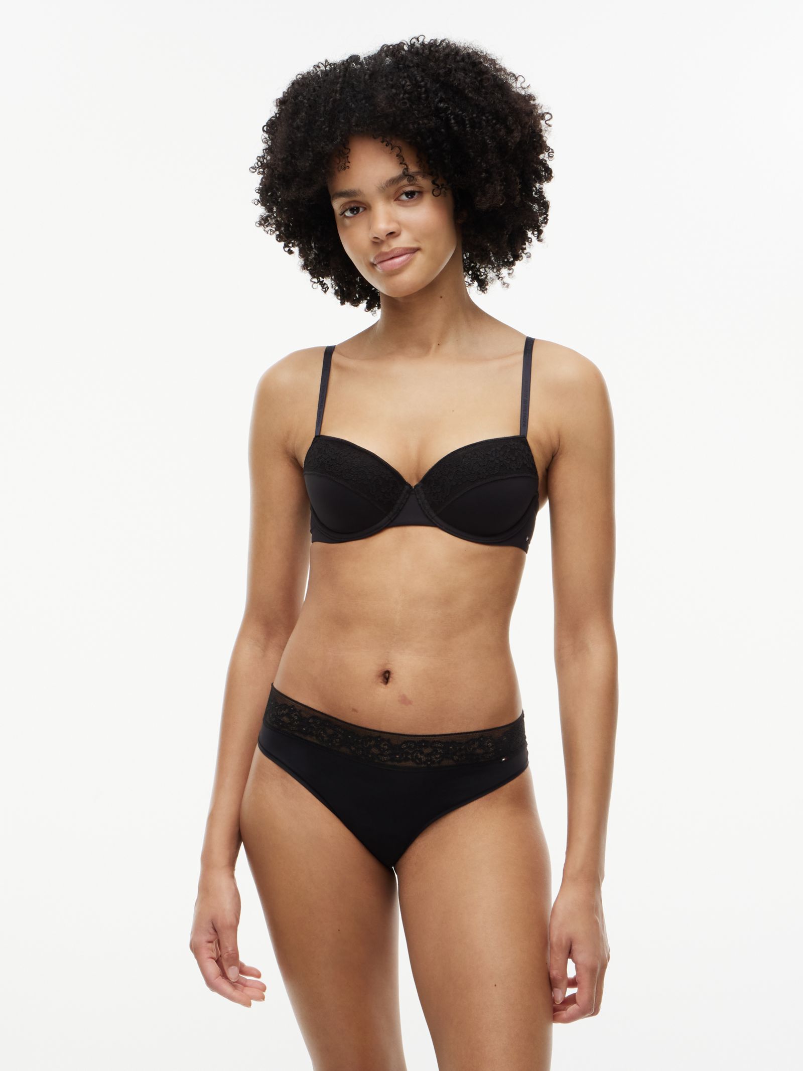 Tommy Hilfiger Demi bh met gebloemd kant
