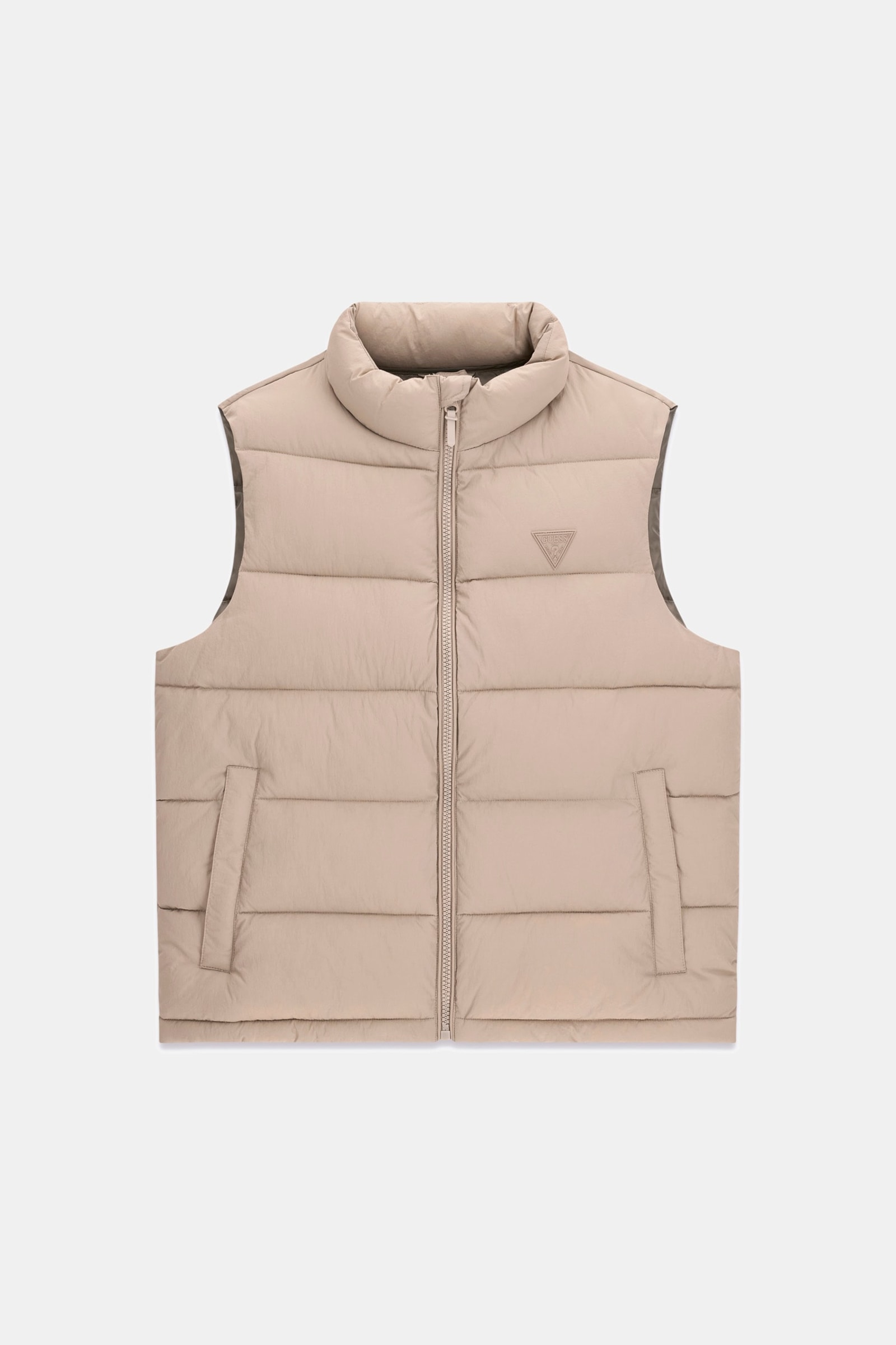 Guess Gevoerde Bodywarmer in beige