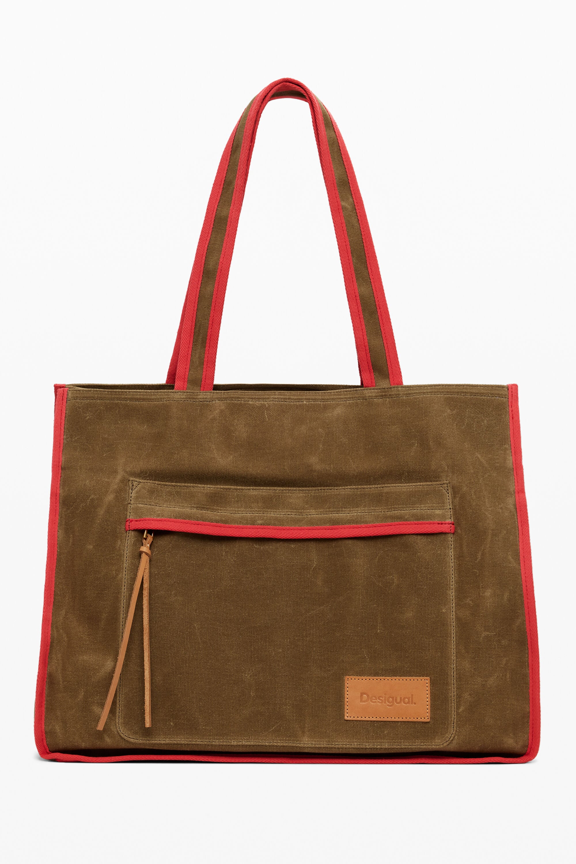 Desigual Shopper tas met groot vak