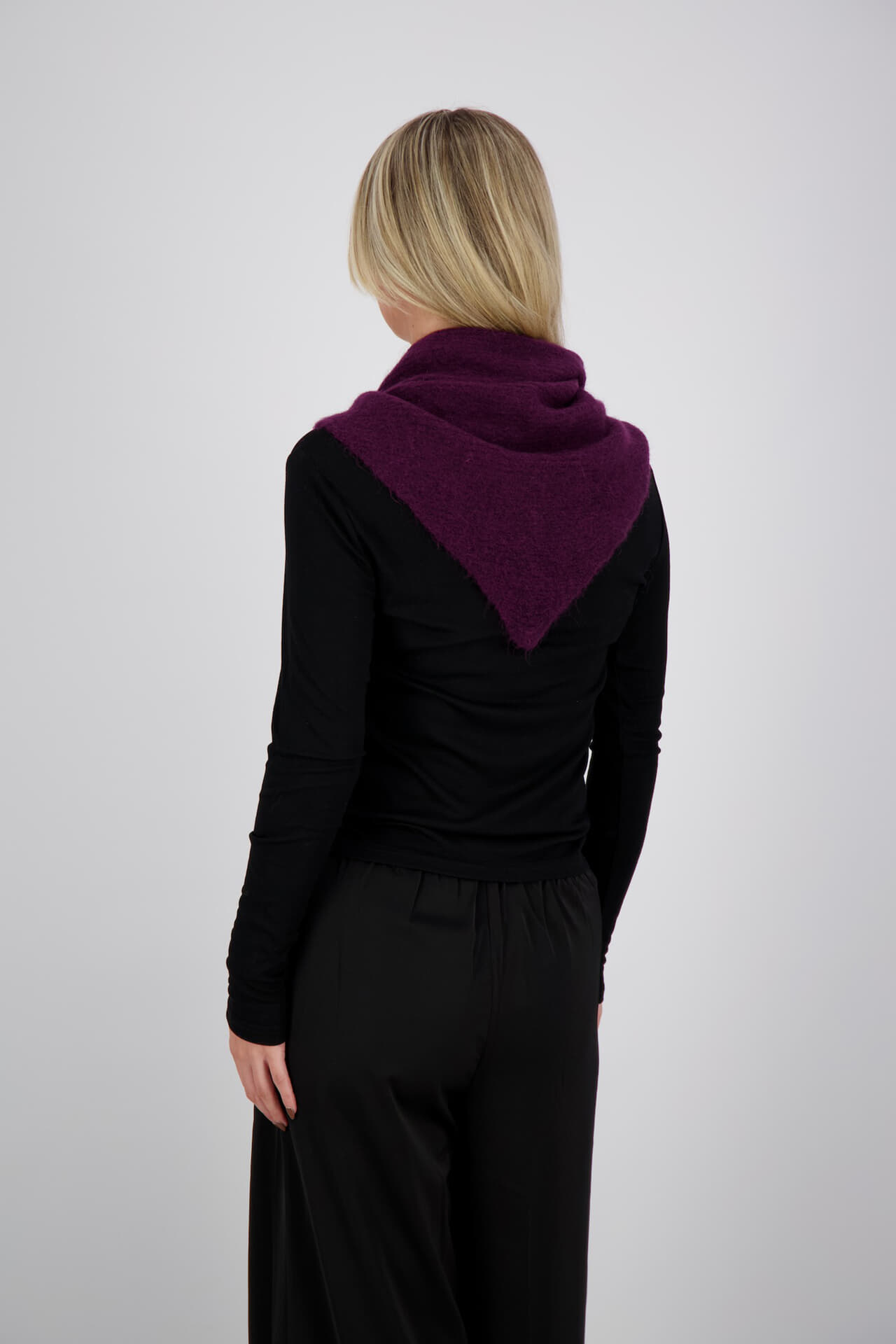 MSCH Copenhagen Sjaal Bondie Hope Bordeaux Rood dames
