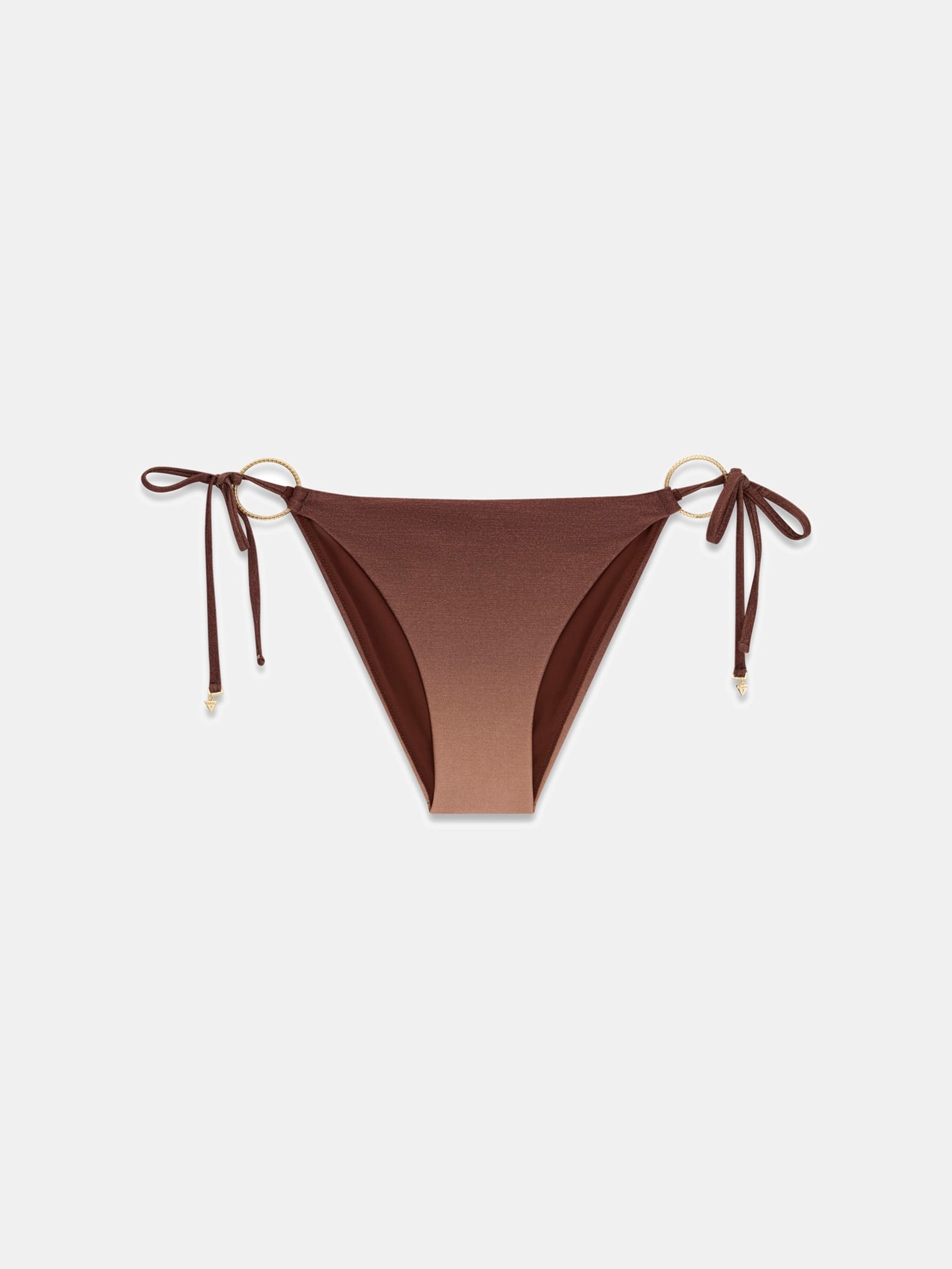 Guess Glittered Bikini Bottoms in roze
