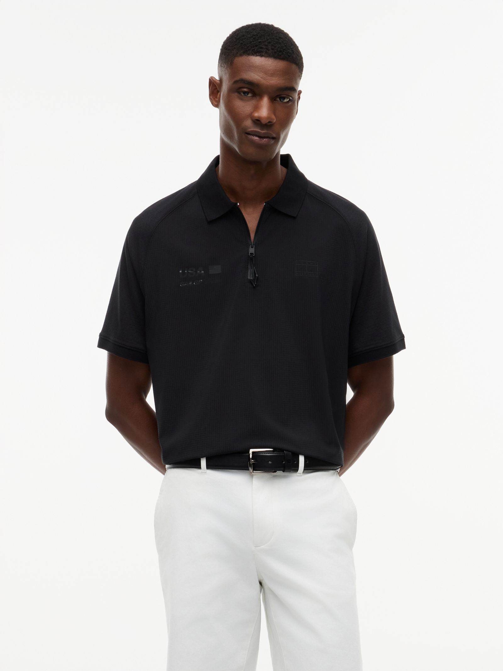 Tommy Hilfiger Tommy X US Sail GP Team Polo met rits