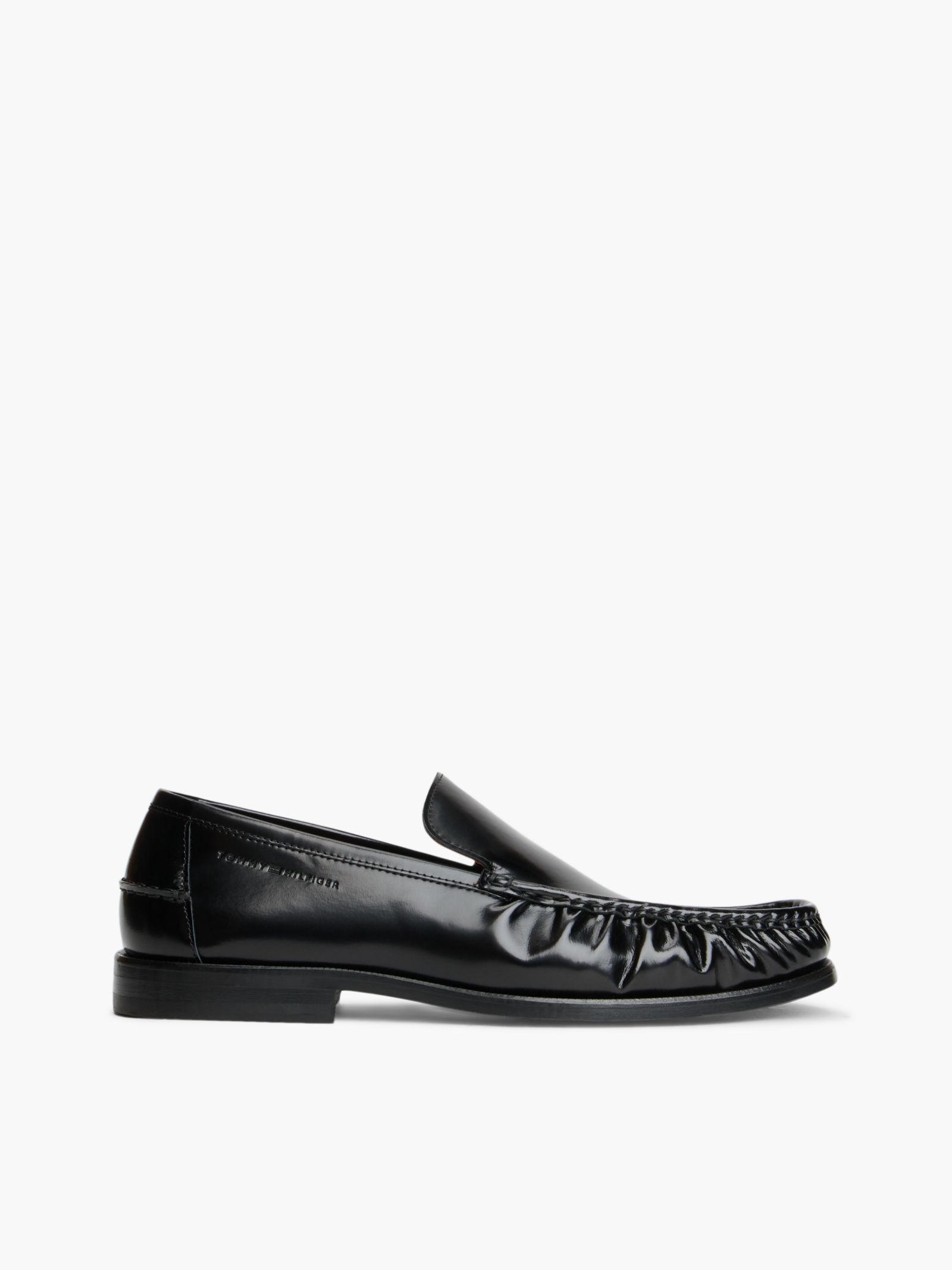 Tommy Hilfiger New York Label leren loafer