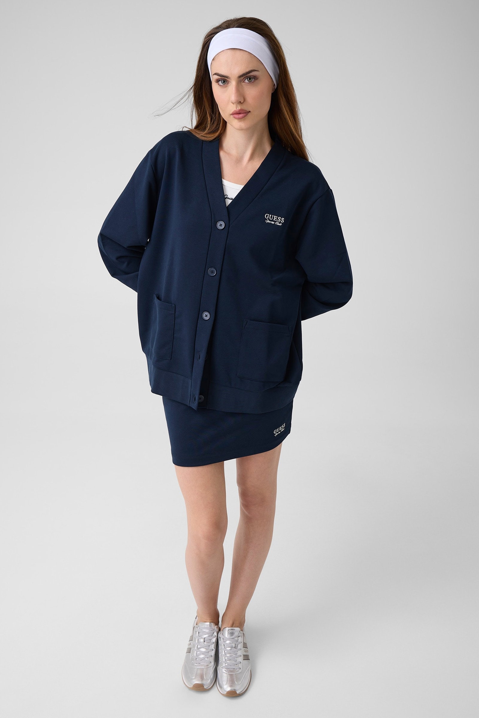 Guess Vest Met Geborduurd Logo