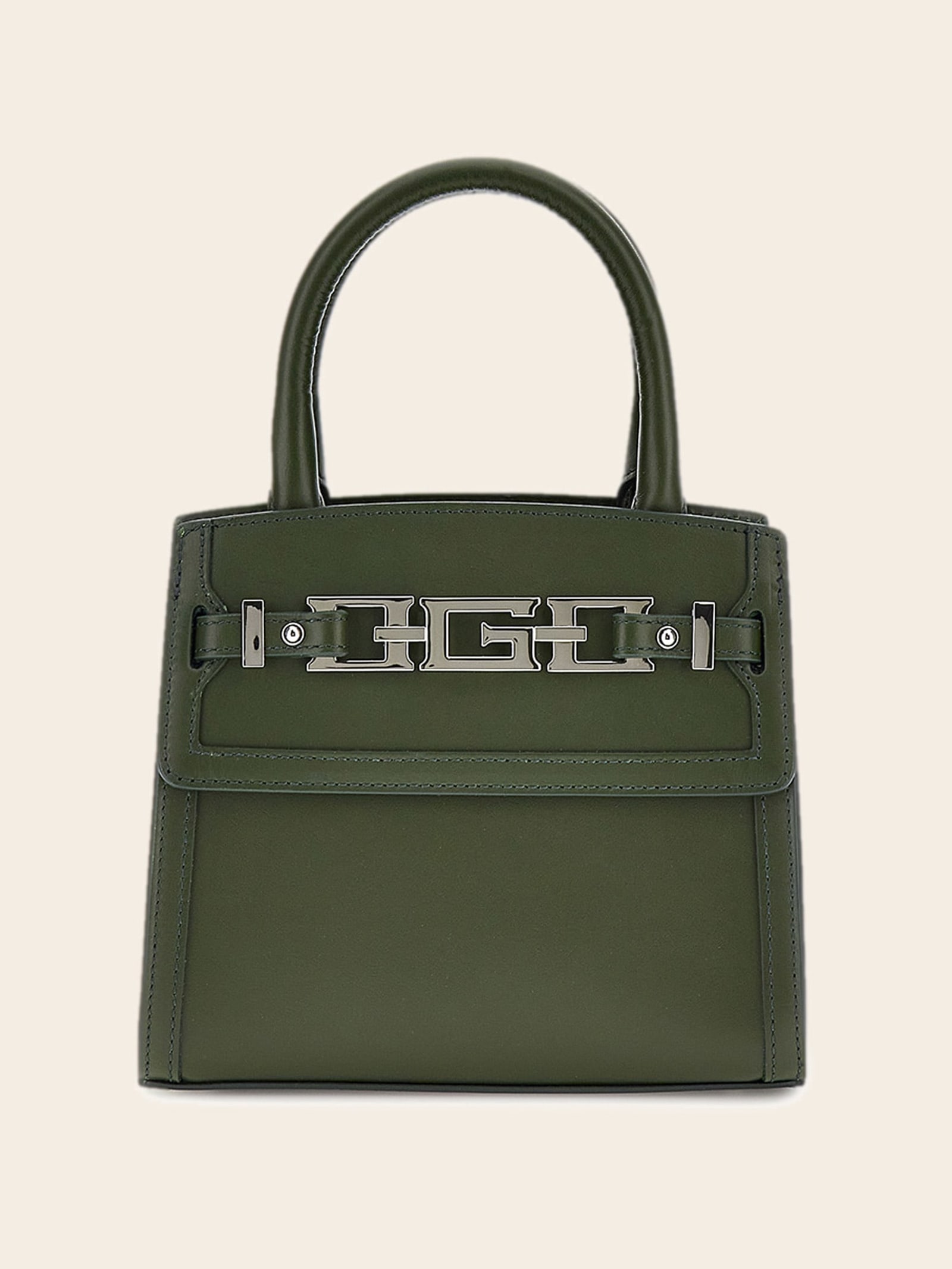 Guess Mini-Handtas Cristina Echt Leer