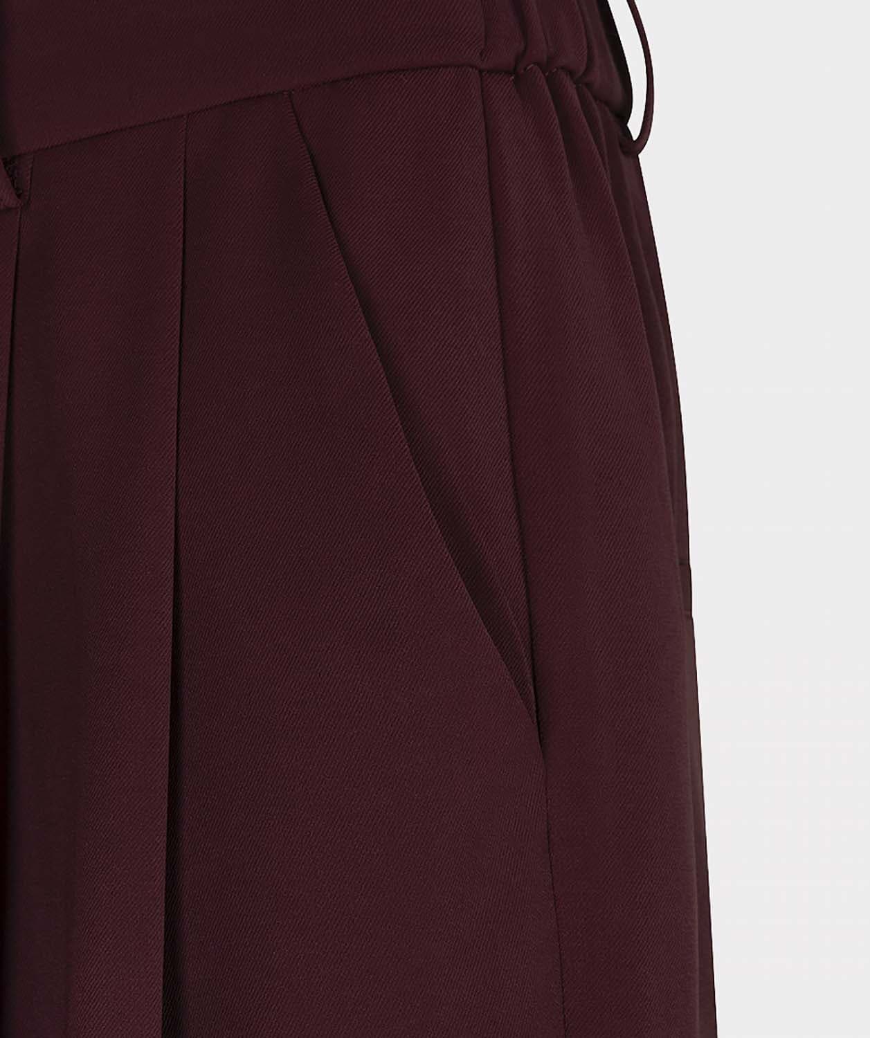 Esqualo Broek Bordeaux Rood dames