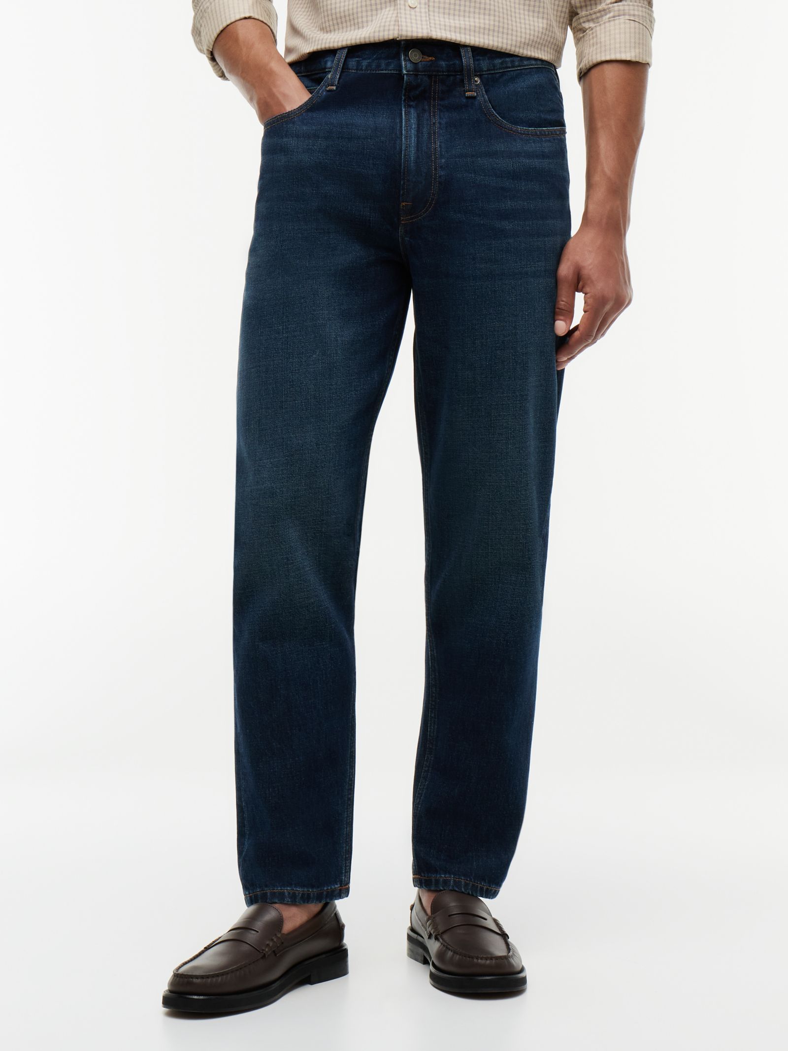 Tommy Hilfiger Soho Regular Tapered Jeans met Fading