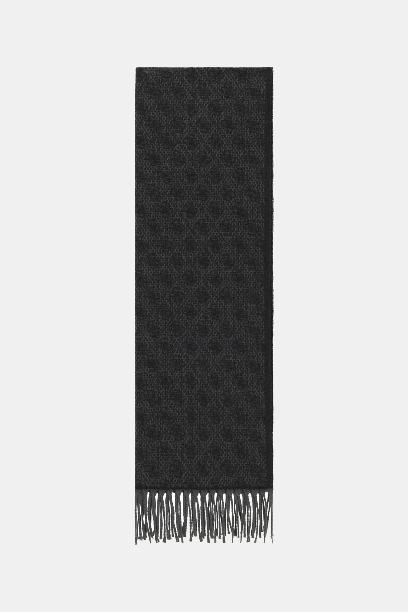 Guess Milano Jacquard Sjaal for men in zwart