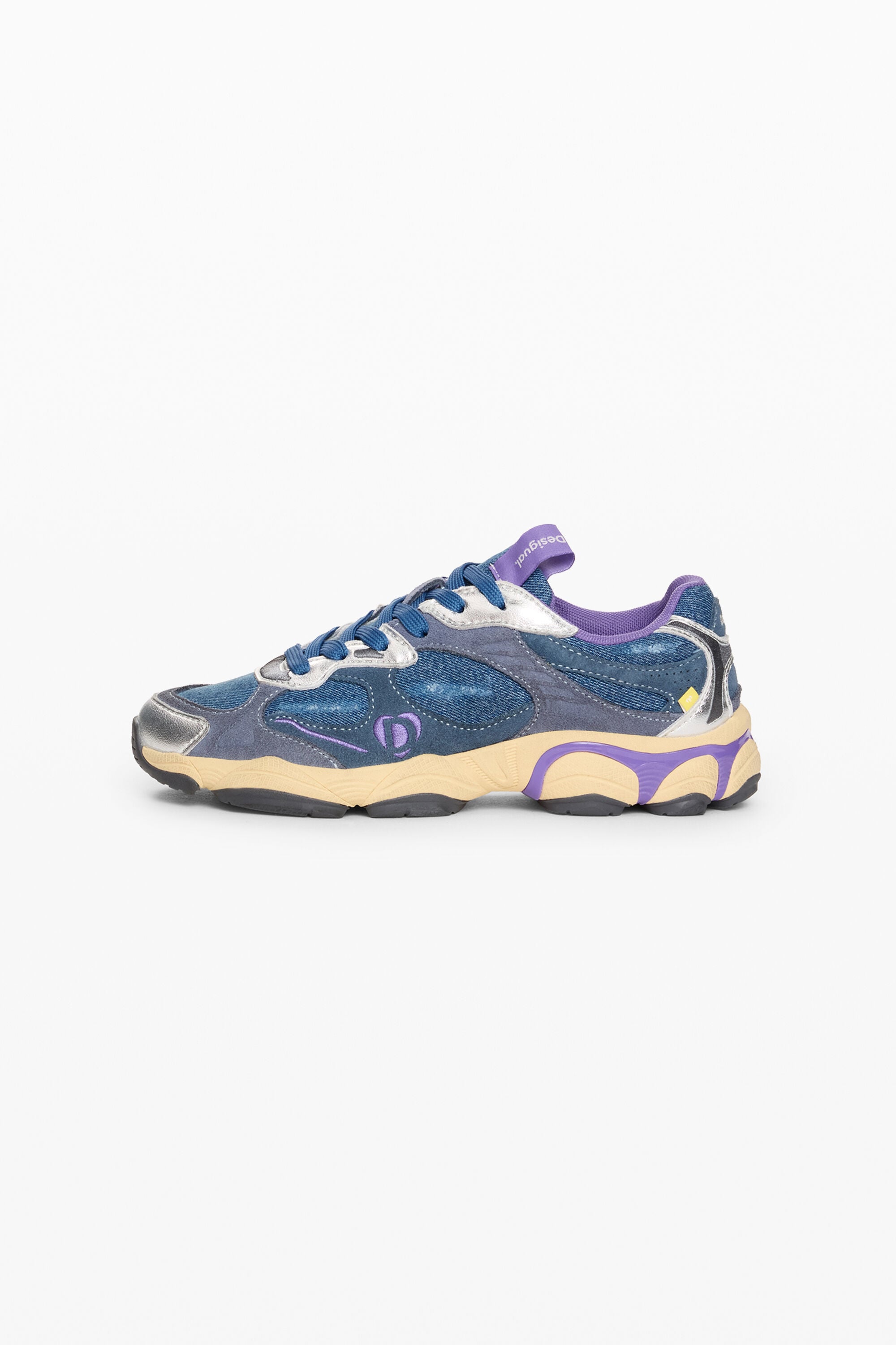 Desigual lage sneakers in blauw