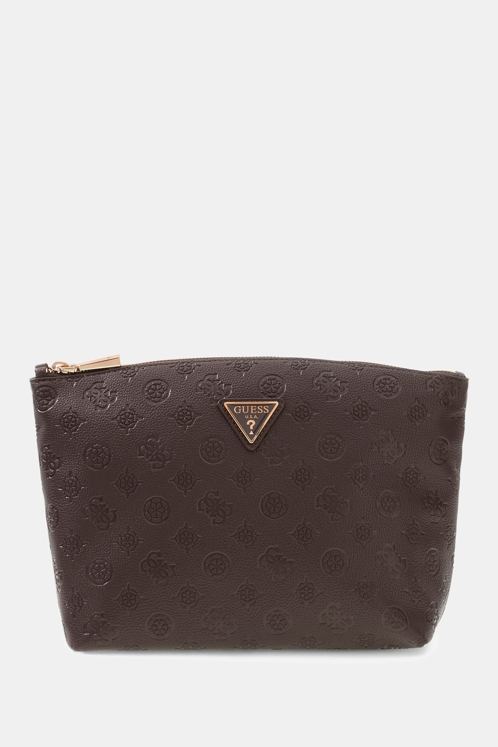 Guess Lenwood Logo Pochette in bruin