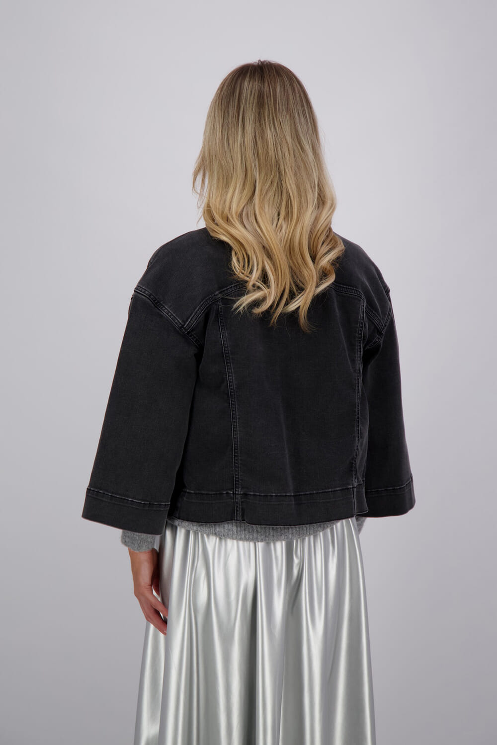 Mos Mosh Spijkerjas Penn Deluxe Antraciet dames
