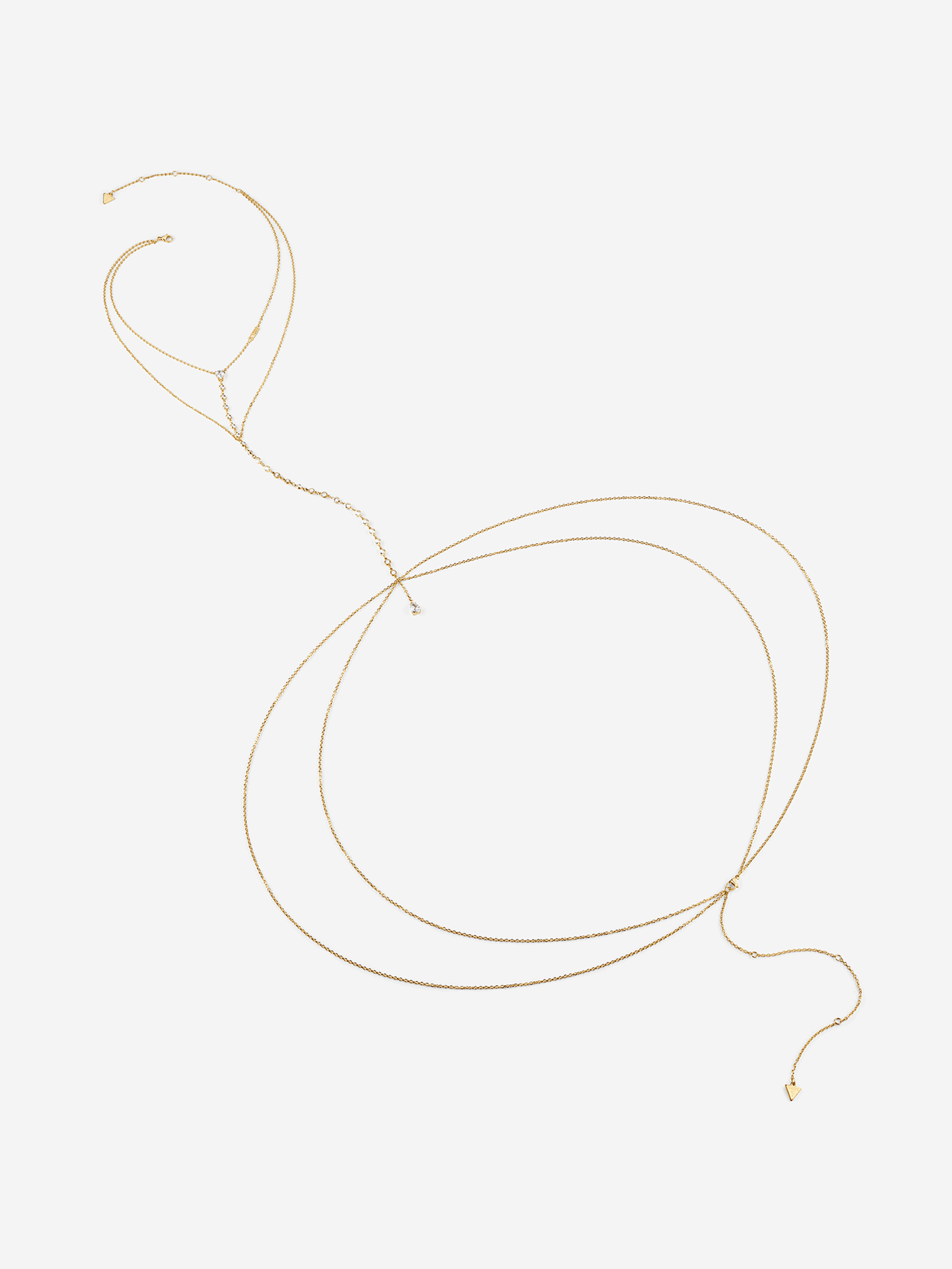 Guess Body-Chain All Eyes On Me in goud