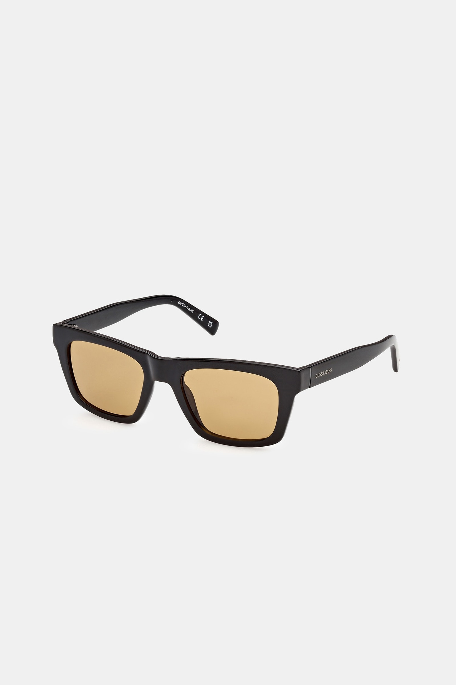 Guess Vierkante Zonnebrillen unisex in zwart